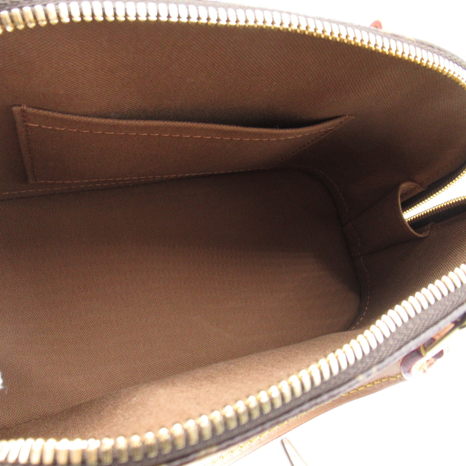 LOUIS VUITTON Monogram Alma BB金扣手挽肩背兩用袋啡色