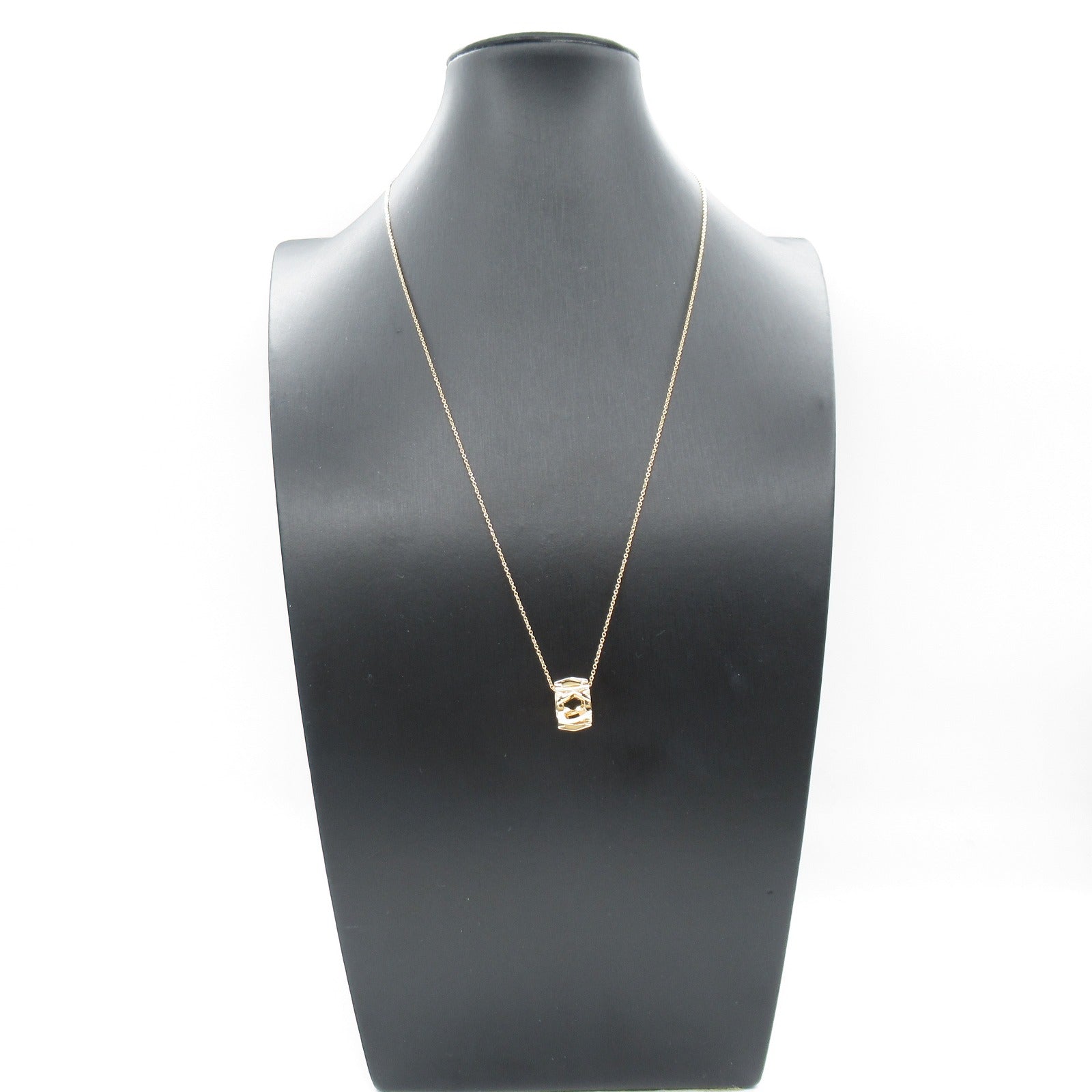 TIFFANY＆CO 18K玫瑰金Atlas Open Necklace項鍊