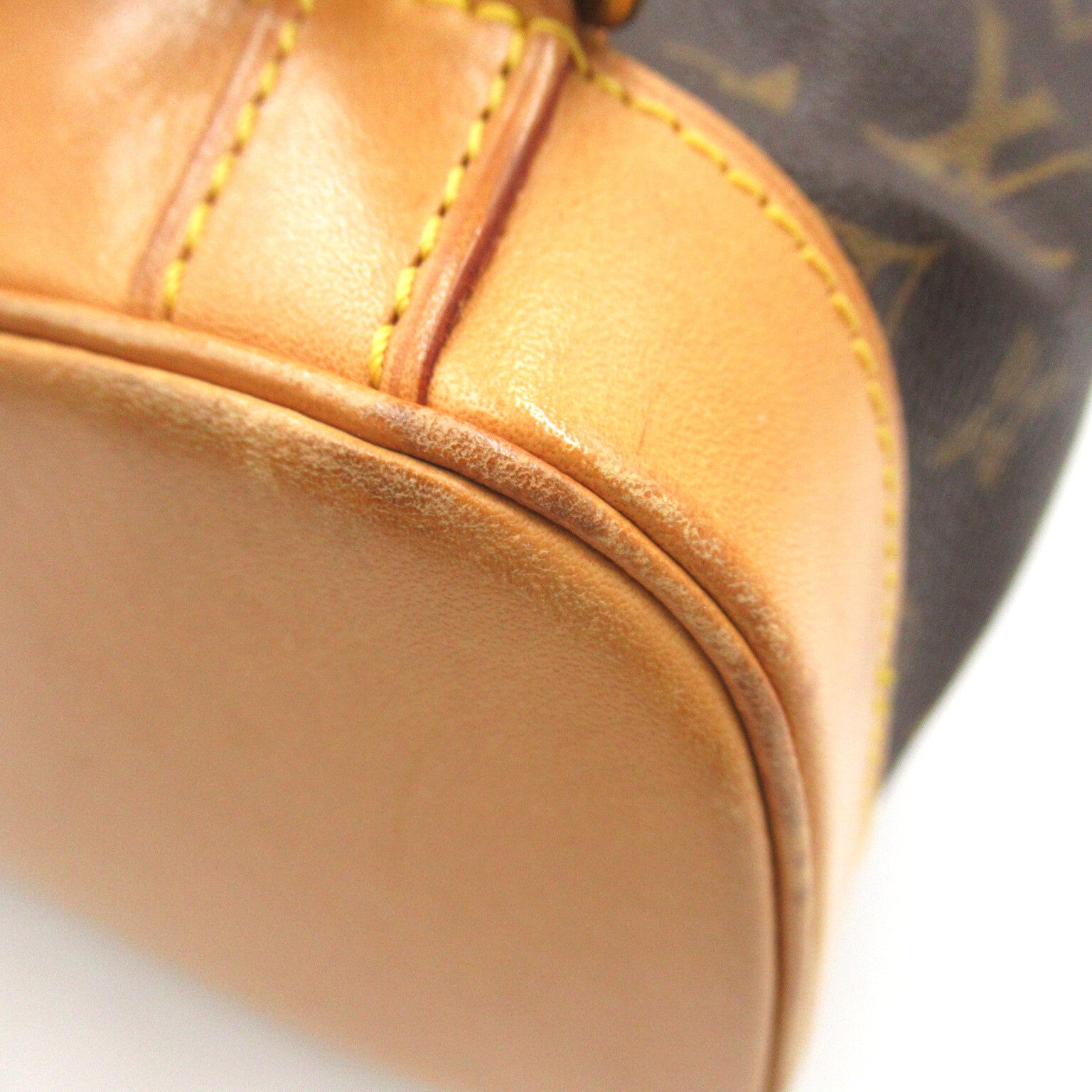 LOUIS VUITTON Monogram Montsouris GM金扣背包啡色