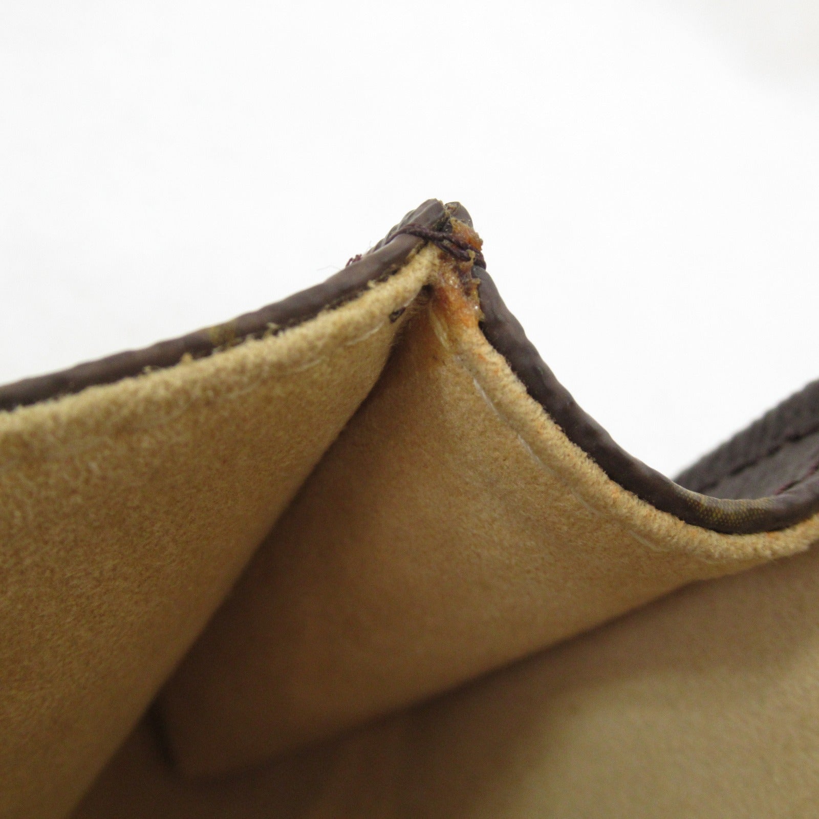 LOUIS VUITTON Monogram Pochette Twin PM金扣肩背袋啡色