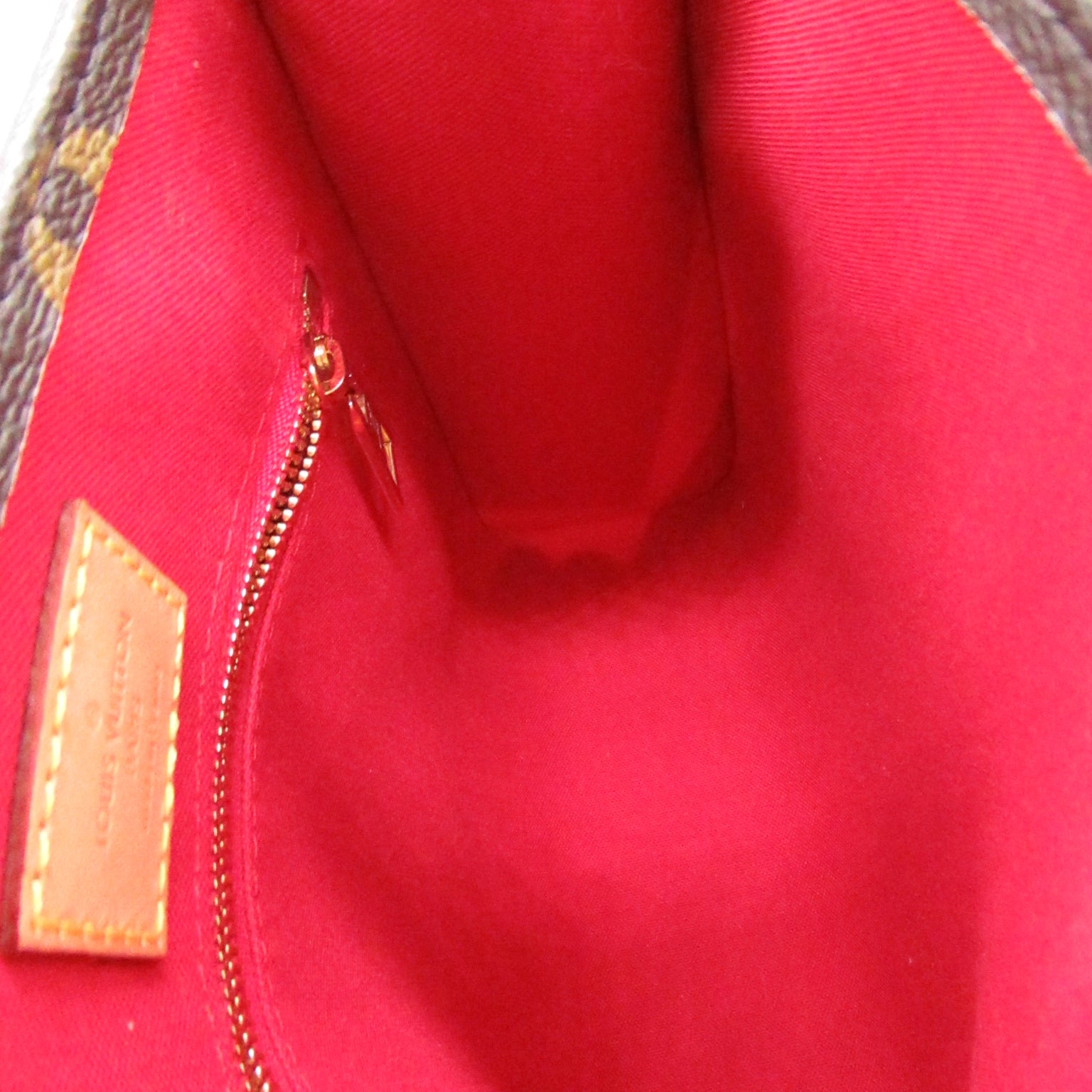 LOUIS VUITTON Monogram Sac Plat BB金扣手挽肩背兩用袋啡色