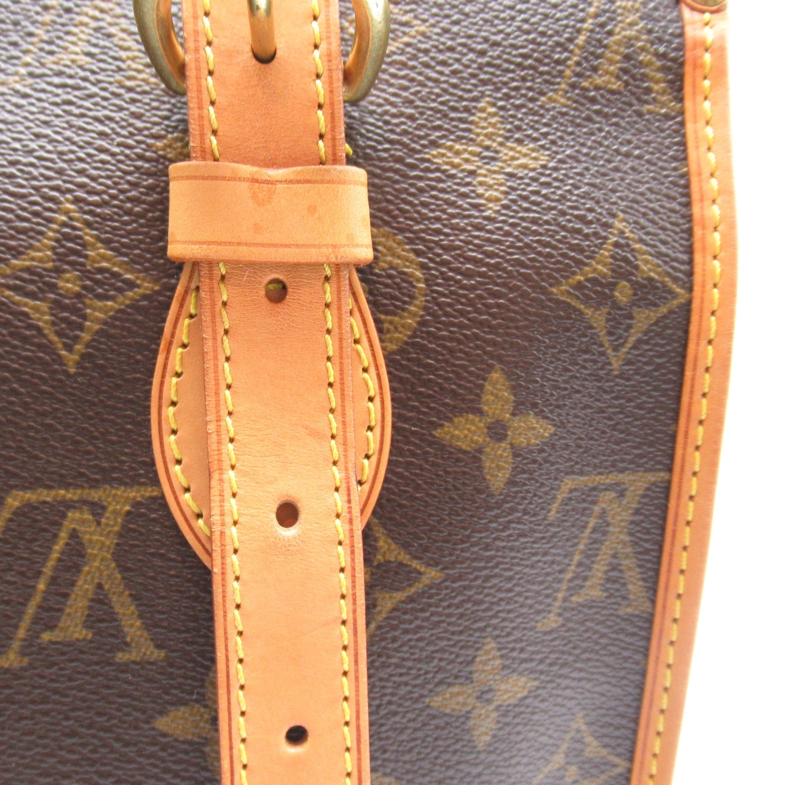 LOUIS VUITTON 【激減優惠】Monogram Popincourt Haut金扣肩背袋啡色