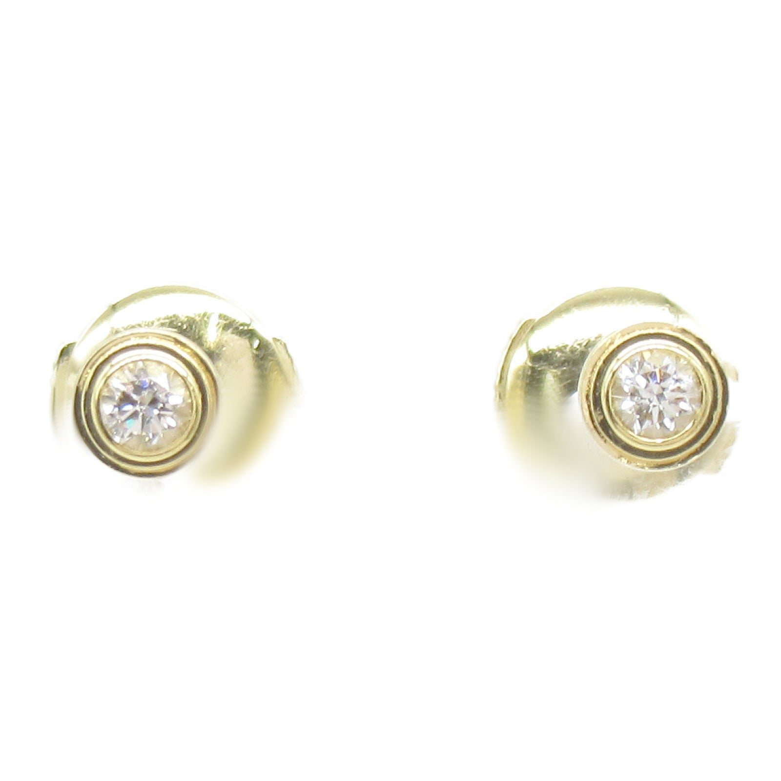 CARTIER 【激減優惠】18K黃金d'Amour Earrings鑽石耳環