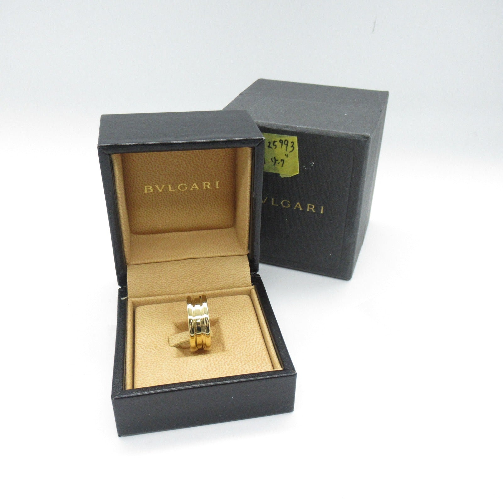 BVLGARI 【激減優惠】18K黃金B-zero1 3 Band Ring戒指Bvlgari#50/US#5