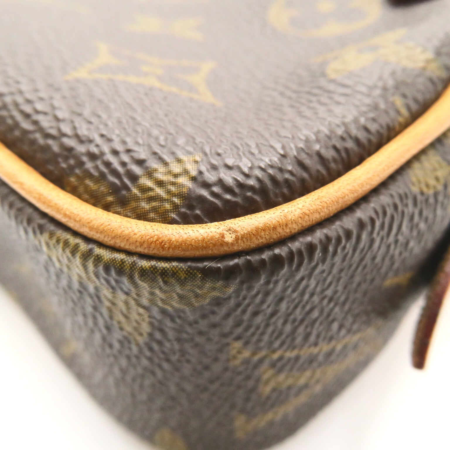 LOUIS VUITTON Monogram Pochette Marly Bando金扣肩背袋啡色