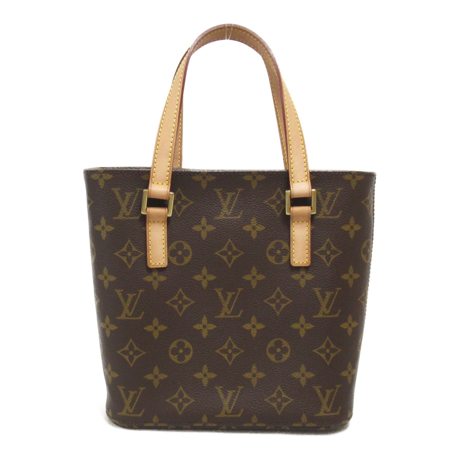 LOUIS VUITTON Monogram Vavin PM金扣手挽袋啡色