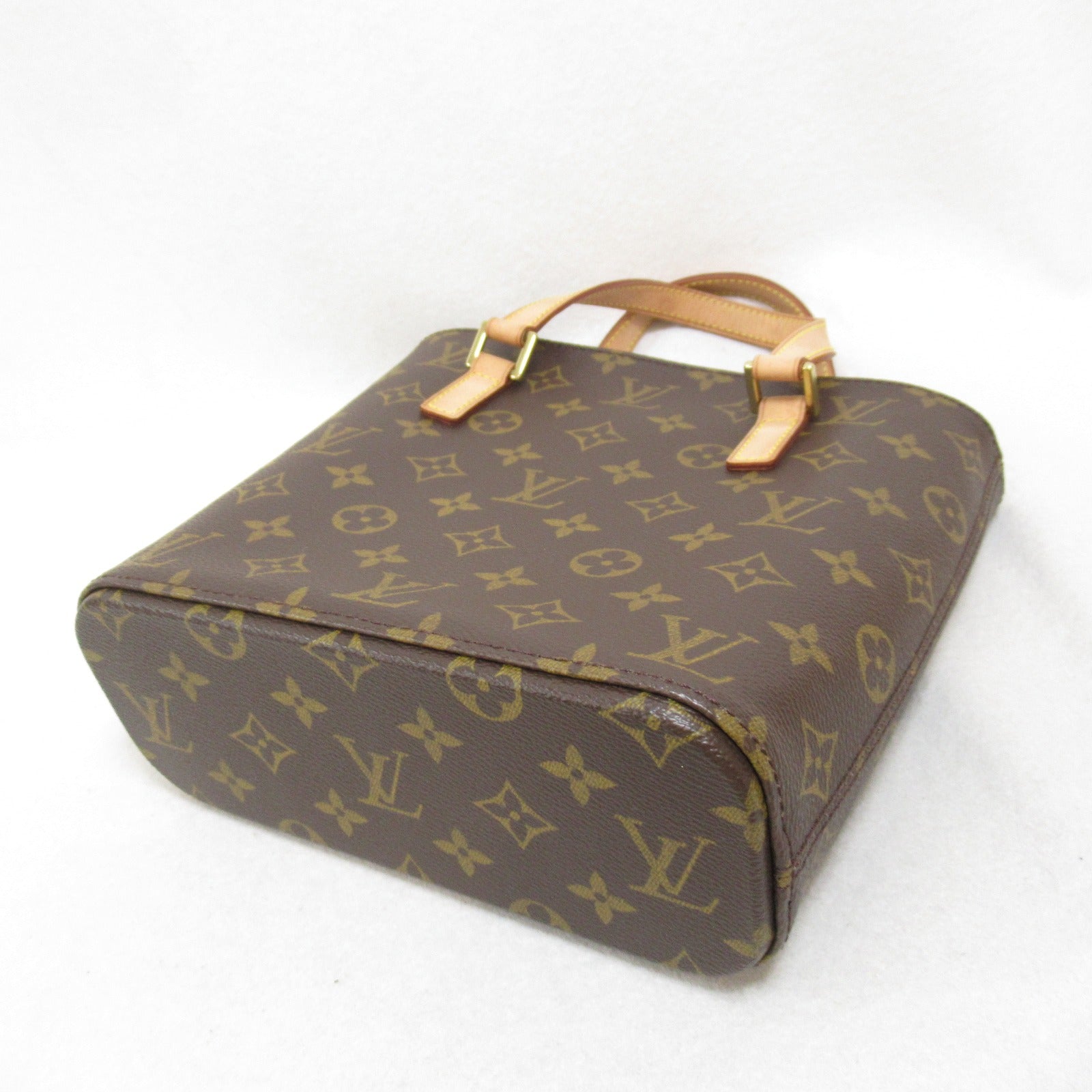 LOUIS VUITTON Monogram Vavin PM金扣手挽袋啡色