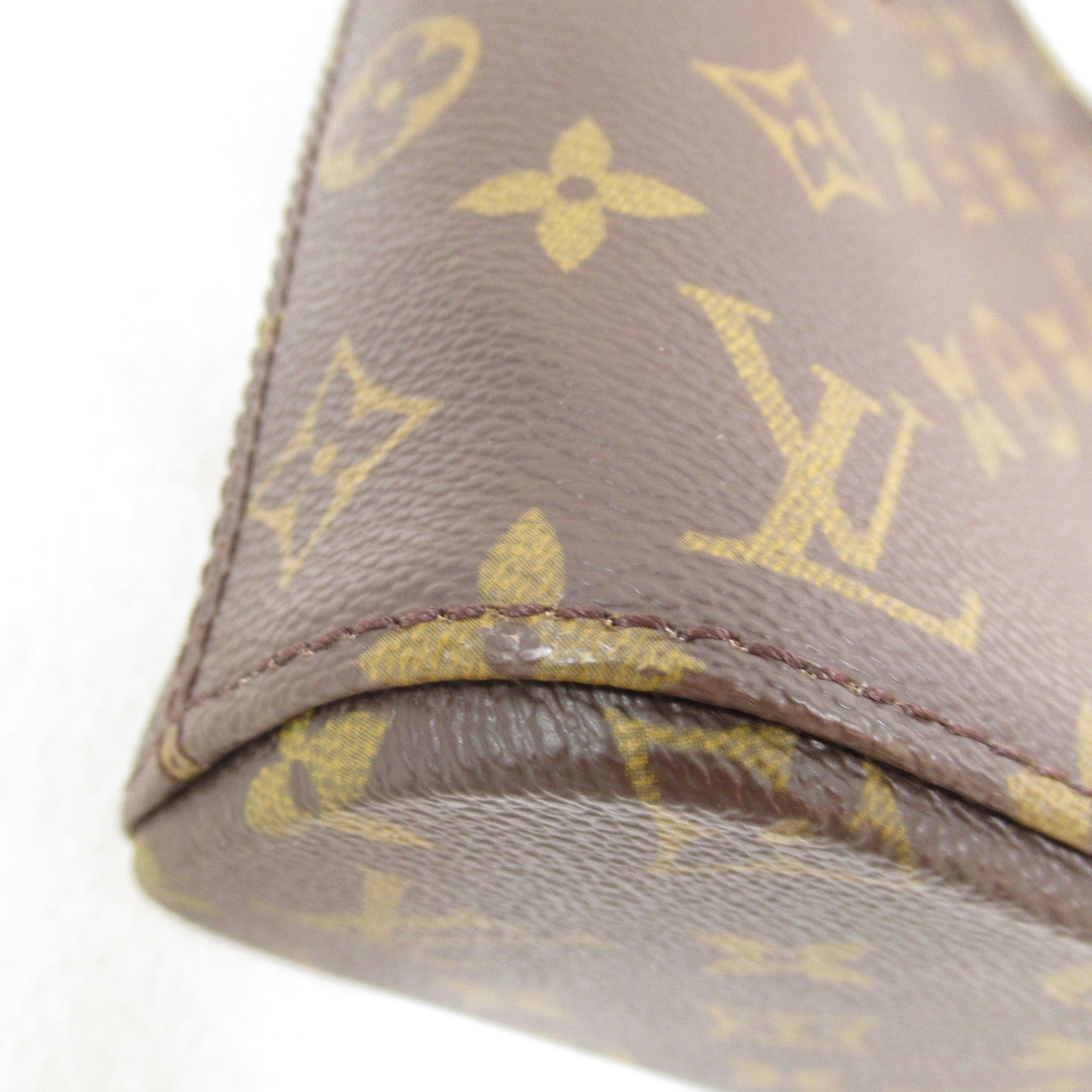 LOUIS VUITTON Monogram Vavin PM金扣手挽袋啡色