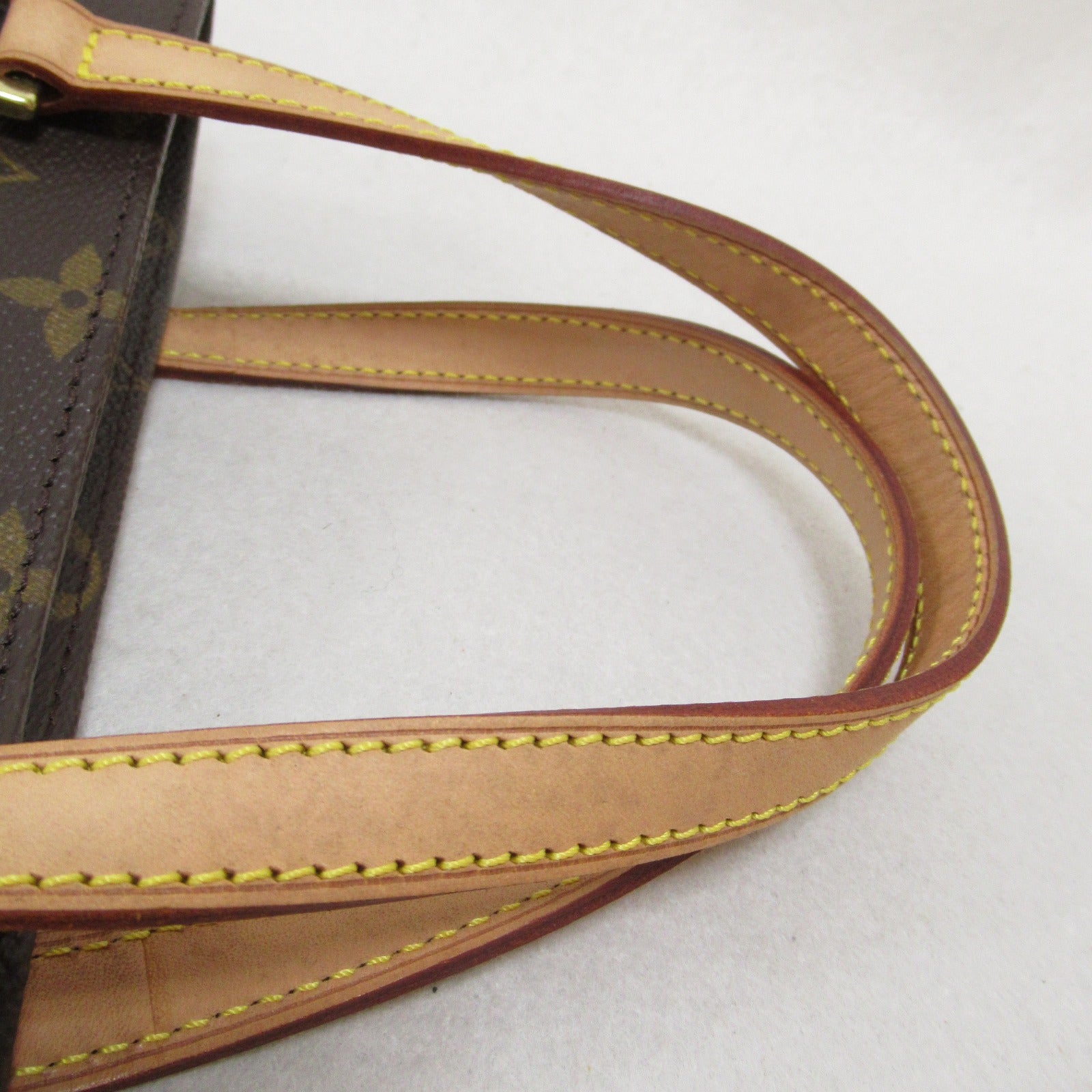 LOUIS VUITTON Monogram Vavin PM金扣手挽袋啡色