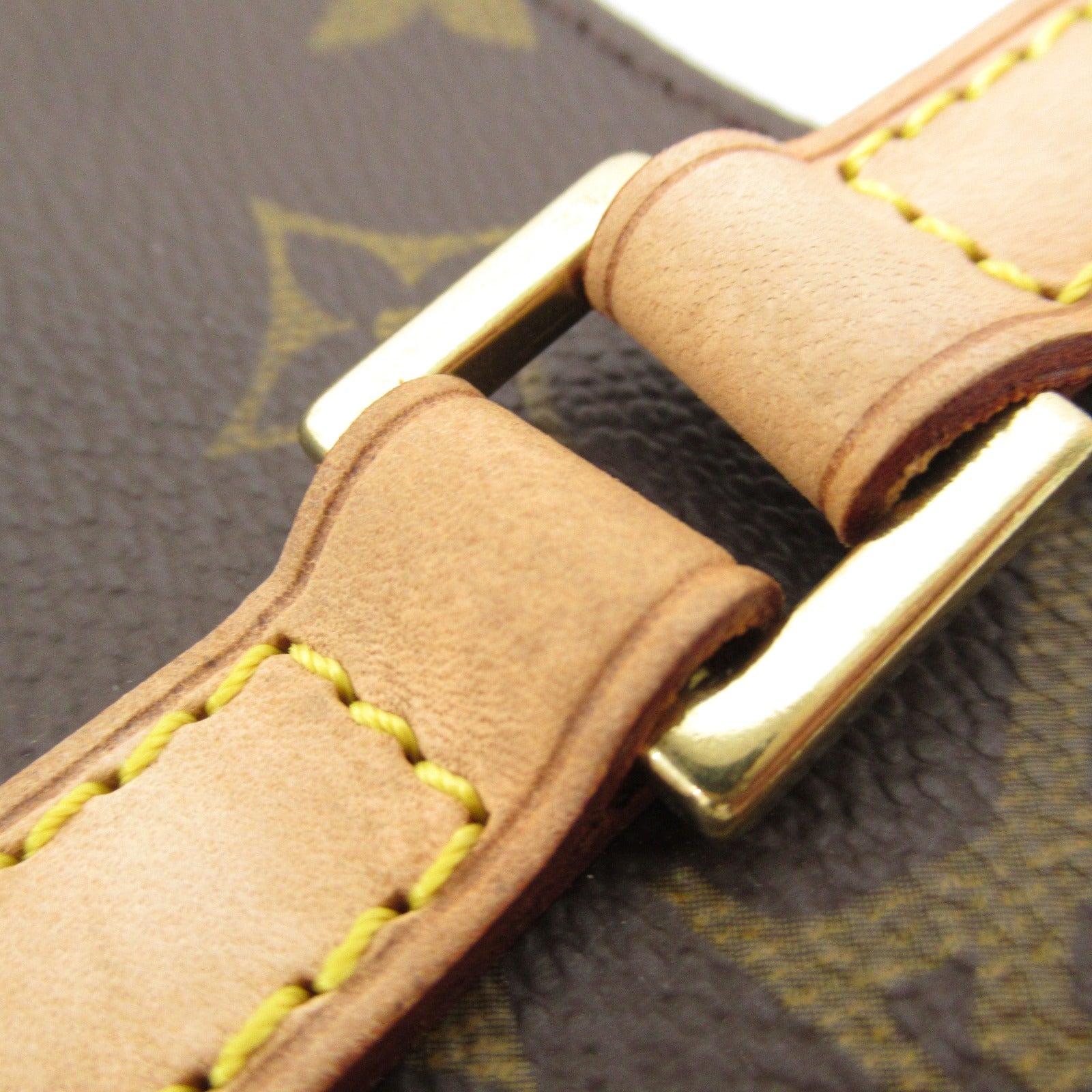 LOUIS VUITTON Monogram Vavin PM金扣手挽袋啡色