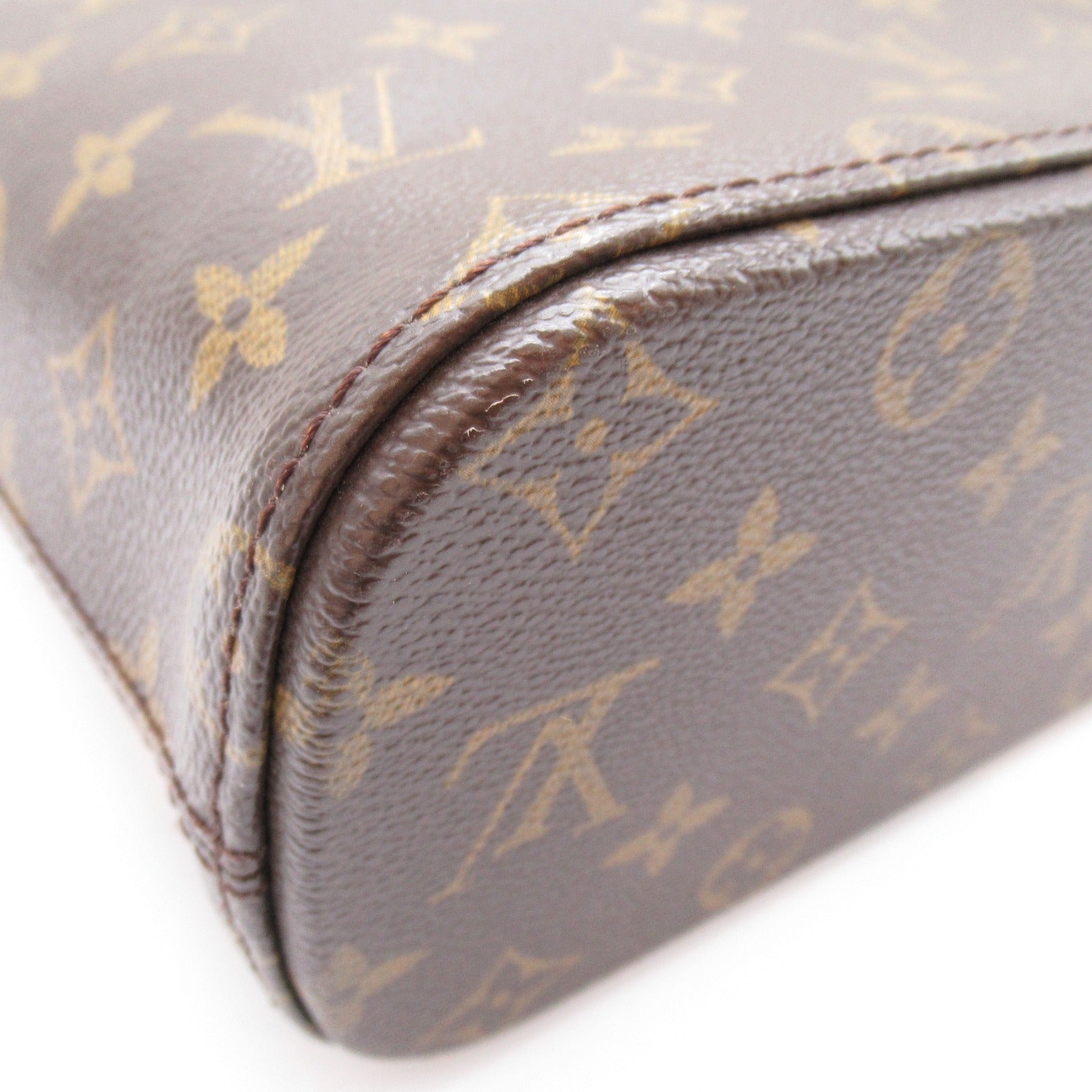 LOUIS VUITTON Monogram Vavin  GM金扣手挽袋啡色