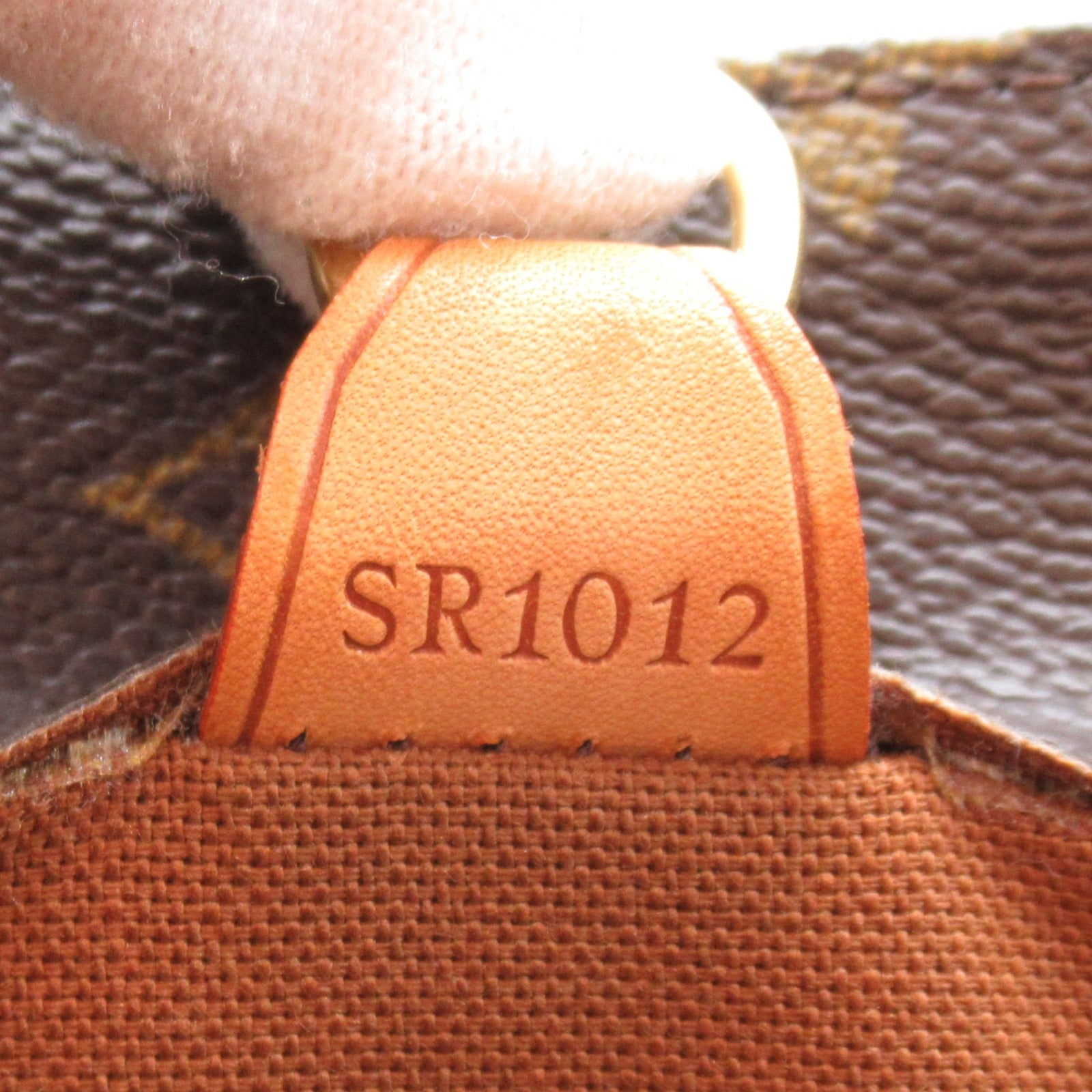 LOUIS VUITTON Monogram Vavin  GM金扣手挽袋啡色