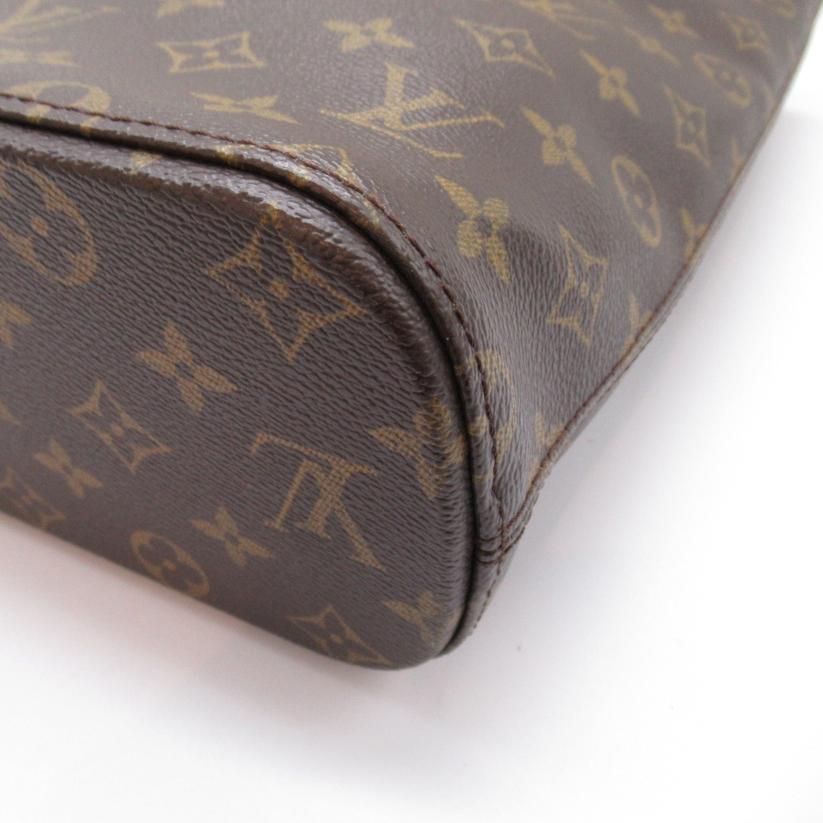 LOUIS VUITTON Monogram Vavin  GM金扣手挽袋啡色