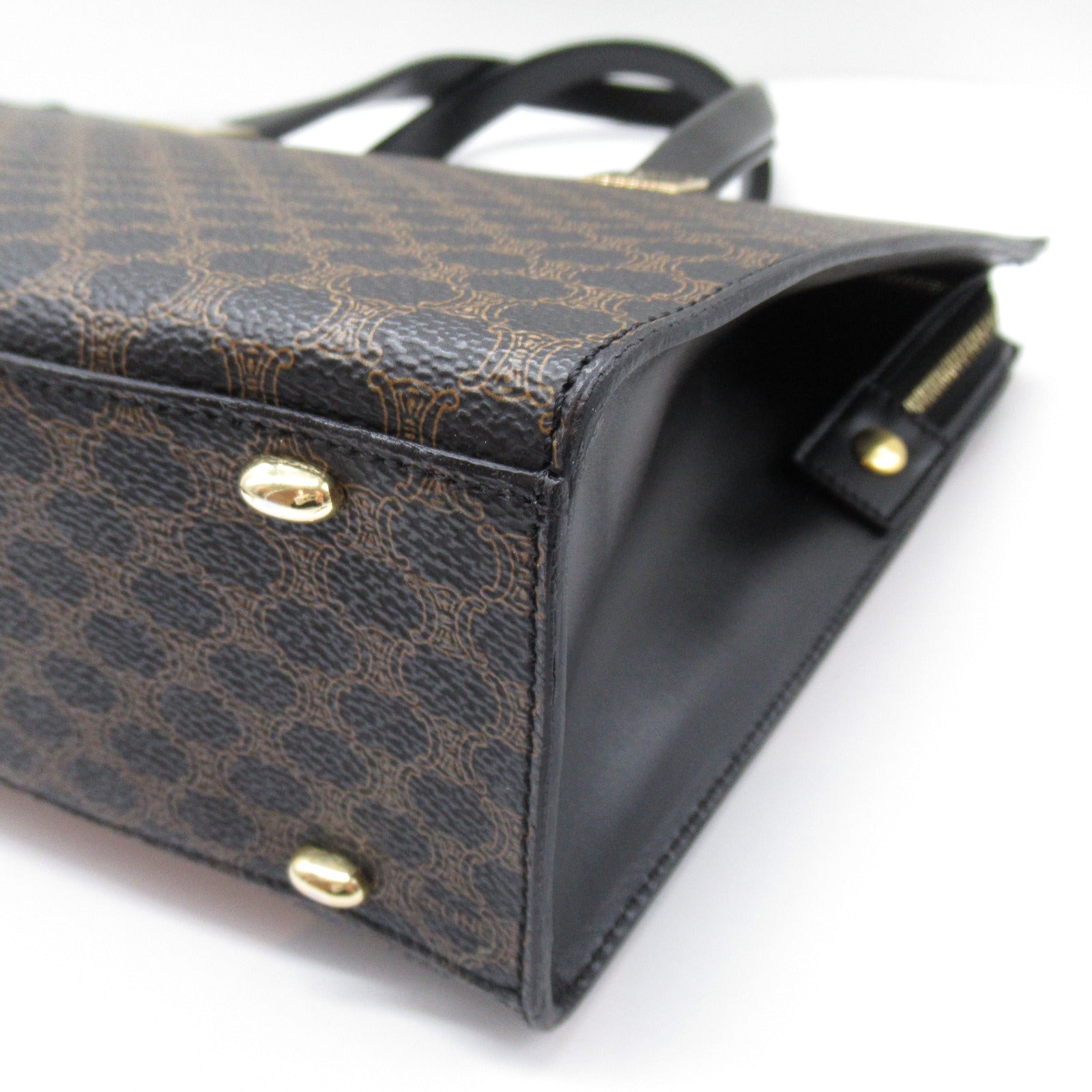 CELINE 帆布2Way Shoulder手挽肩背兩用袋黑色