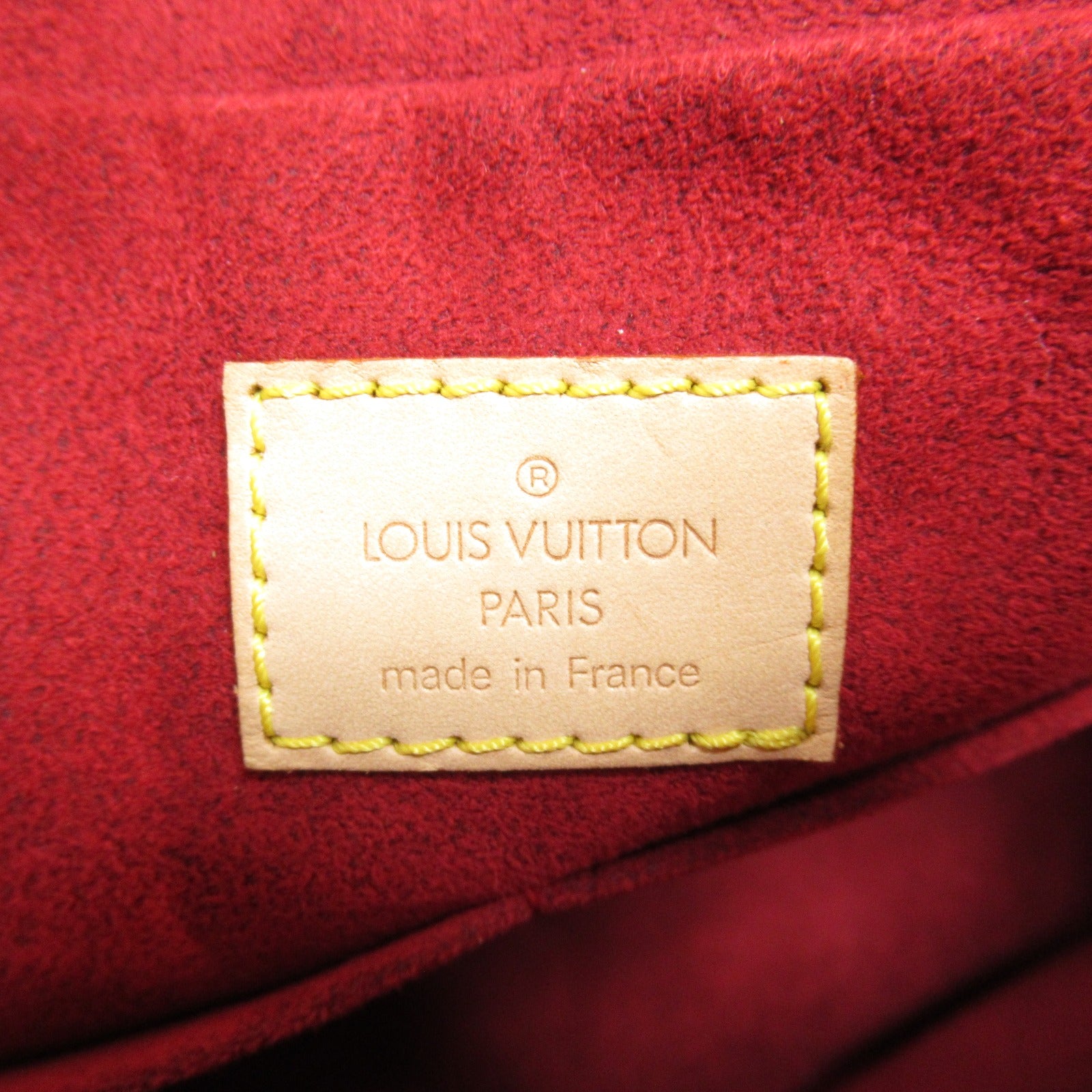 LOUIS VUITTON Monogram Multipli Cite金扣肩背袋棕色