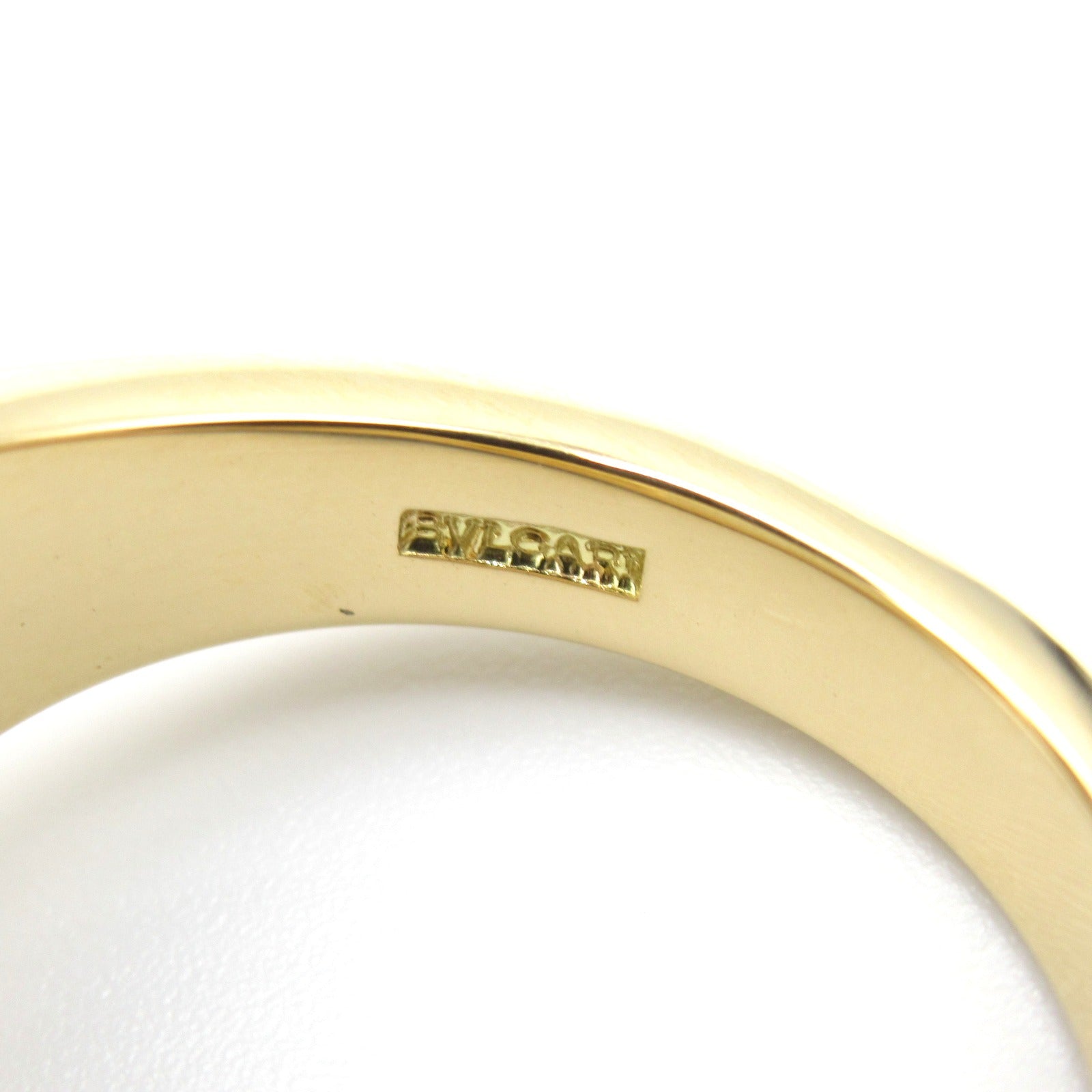 BVLGARI 18K黃金Allegra Quartz Ring石英戒指US#5.25