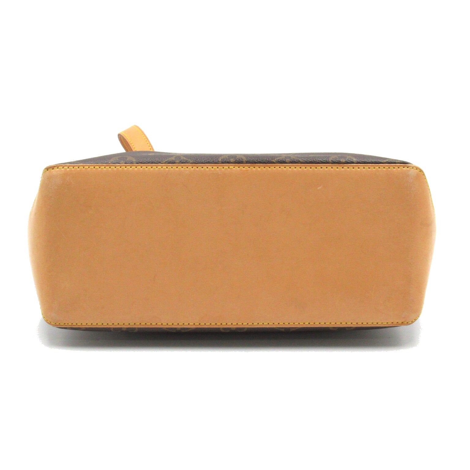 LOUIS VUITTON Monogram Cabas Piano金扣肩背袋/手挽袋啡色