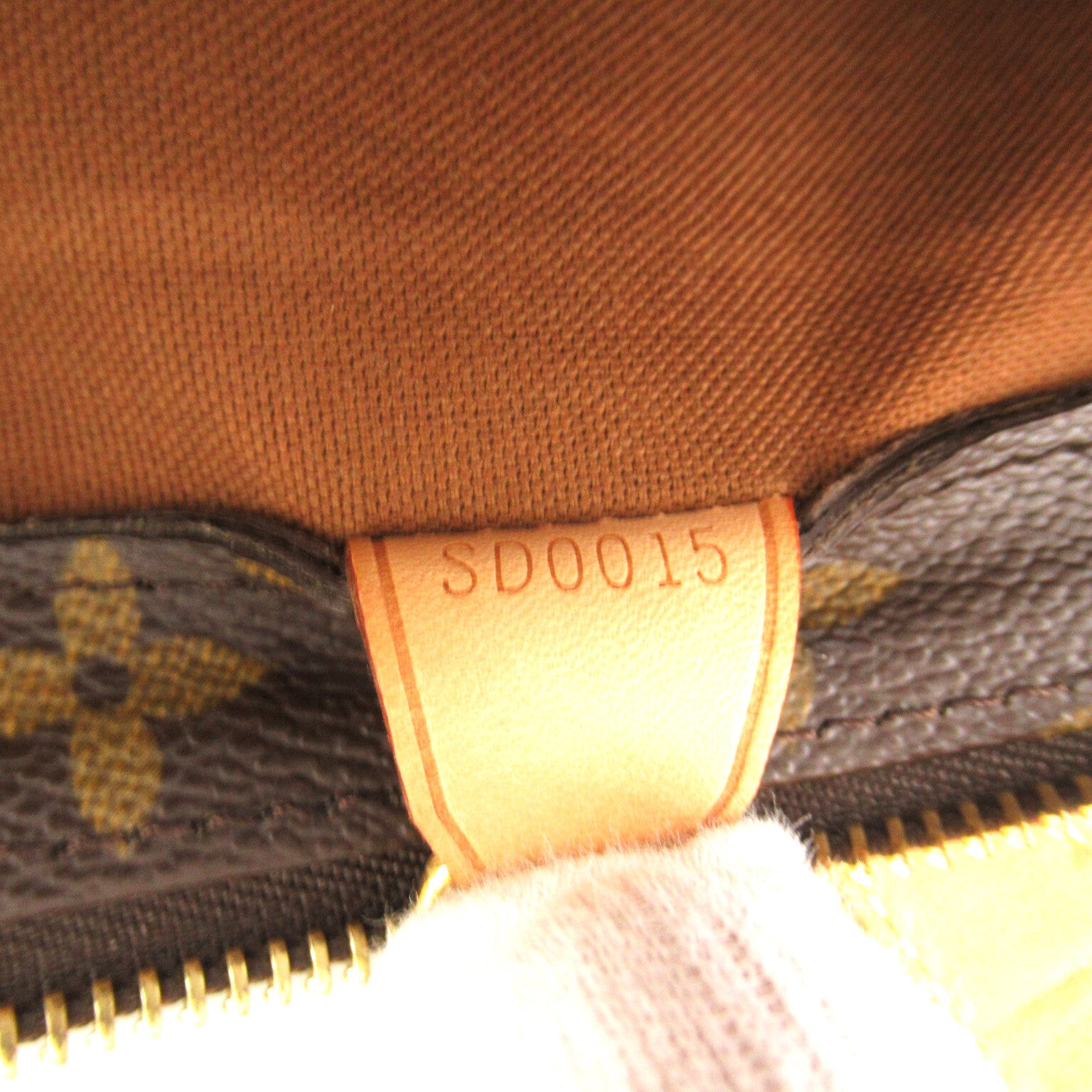 LOUIS VUITTON Monogram Cabas Piano金扣肩背袋/手挽袋啡色