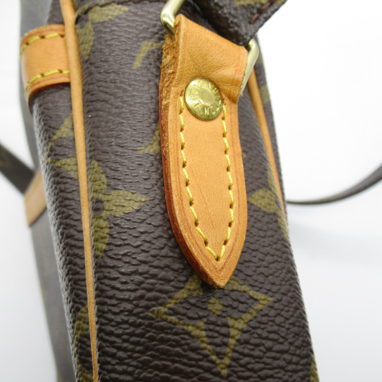 LOUIS VUITTON Monogram Danube金扣肩背袋啡色