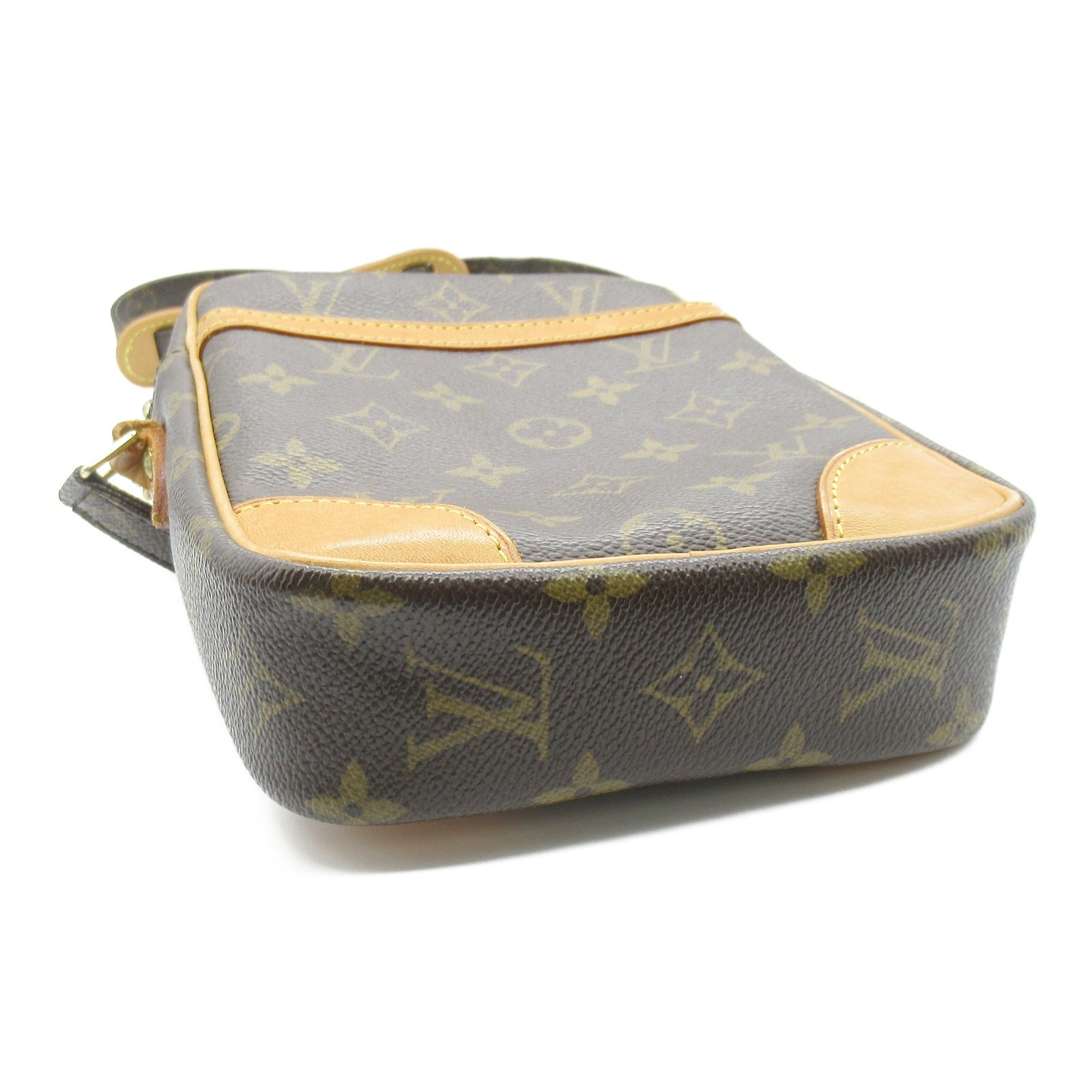 LOUIS VUITTON Monogram Danube金扣肩背袋啡色
