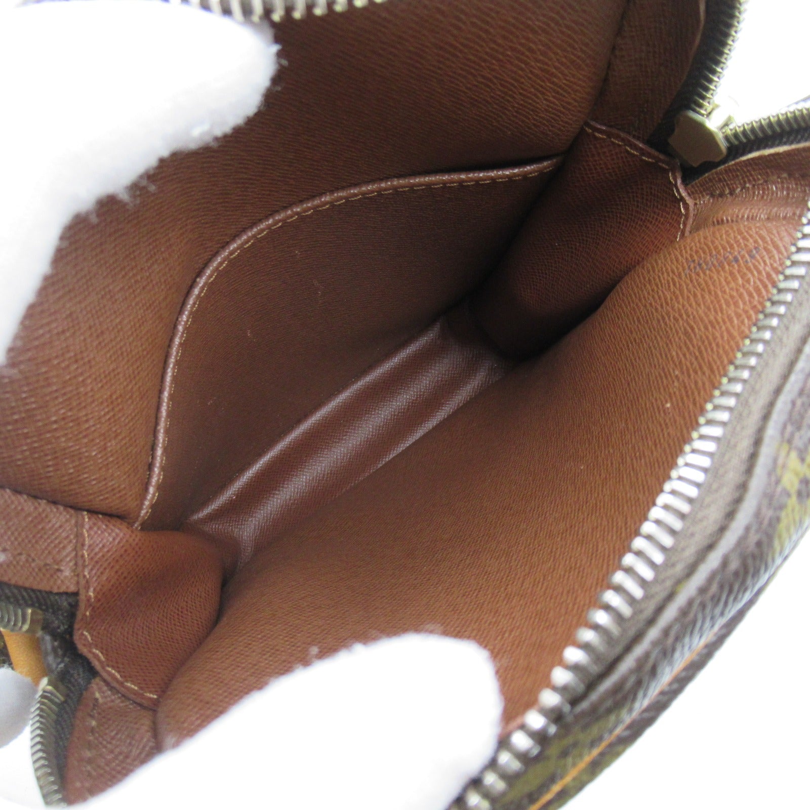 LOUIS VUITTON Monogram Danube金扣肩背袋啡色