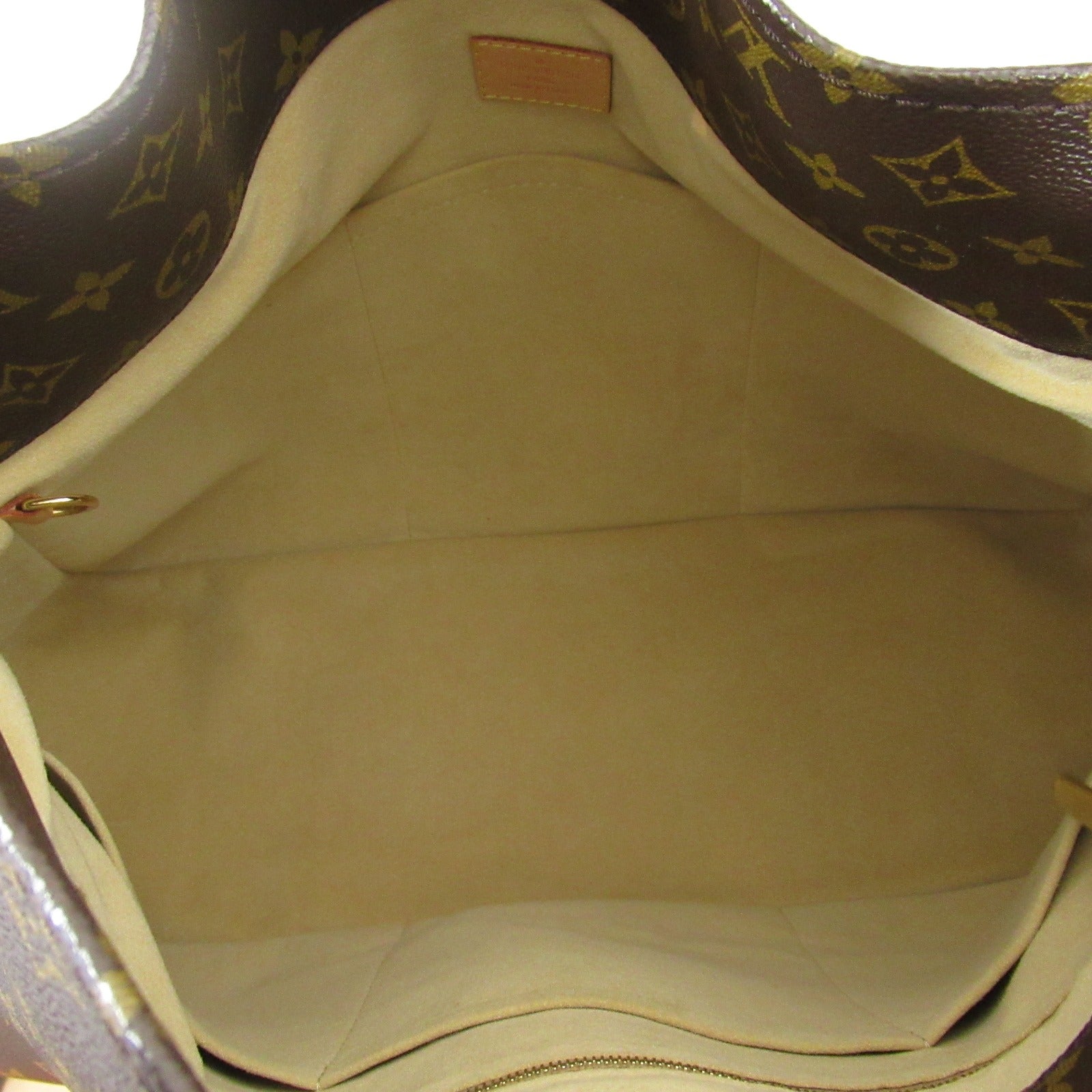 LOUIS VUITTON Monogram Artsy MM金扣手挽袋啡色