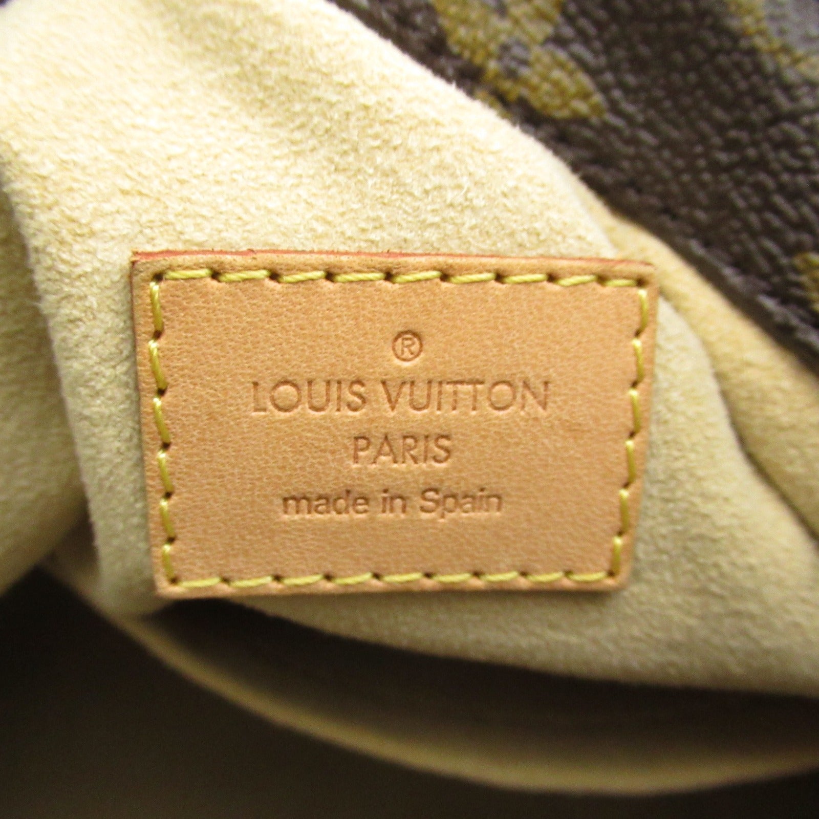 LOUIS VUITTON Monogram Artsy MM金扣手挽袋啡色