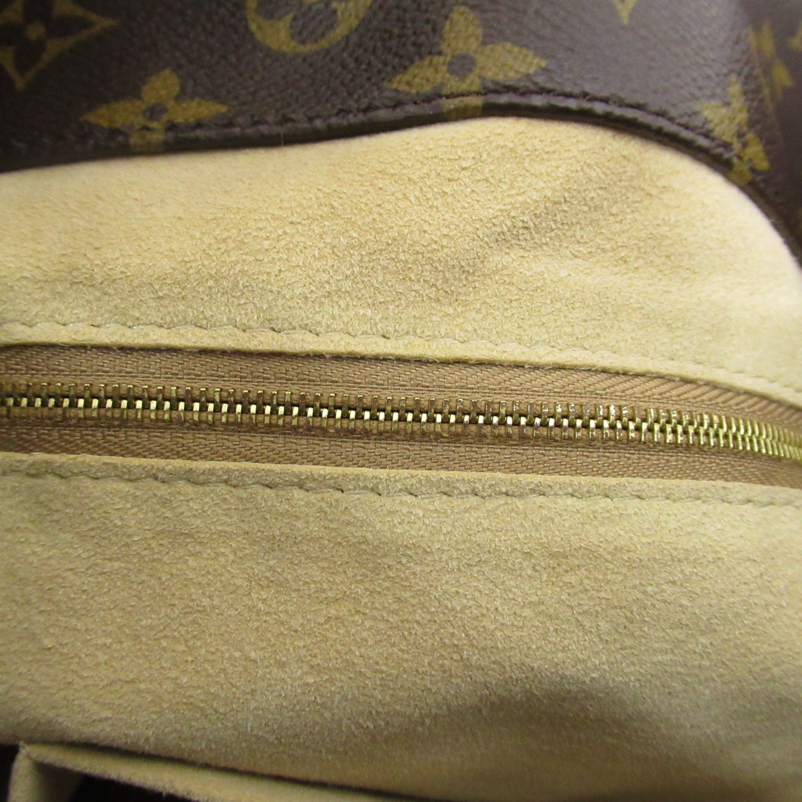 LOUIS VUITTON Monogram Artsy MM金扣手挽袋啡色