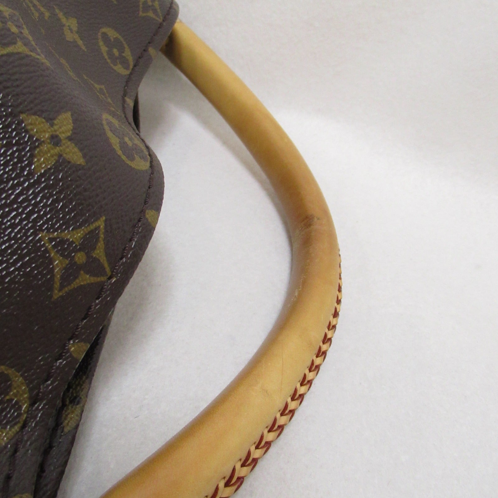 LOUIS VUITTON Monogram Artsy MM金扣手挽袋啡色