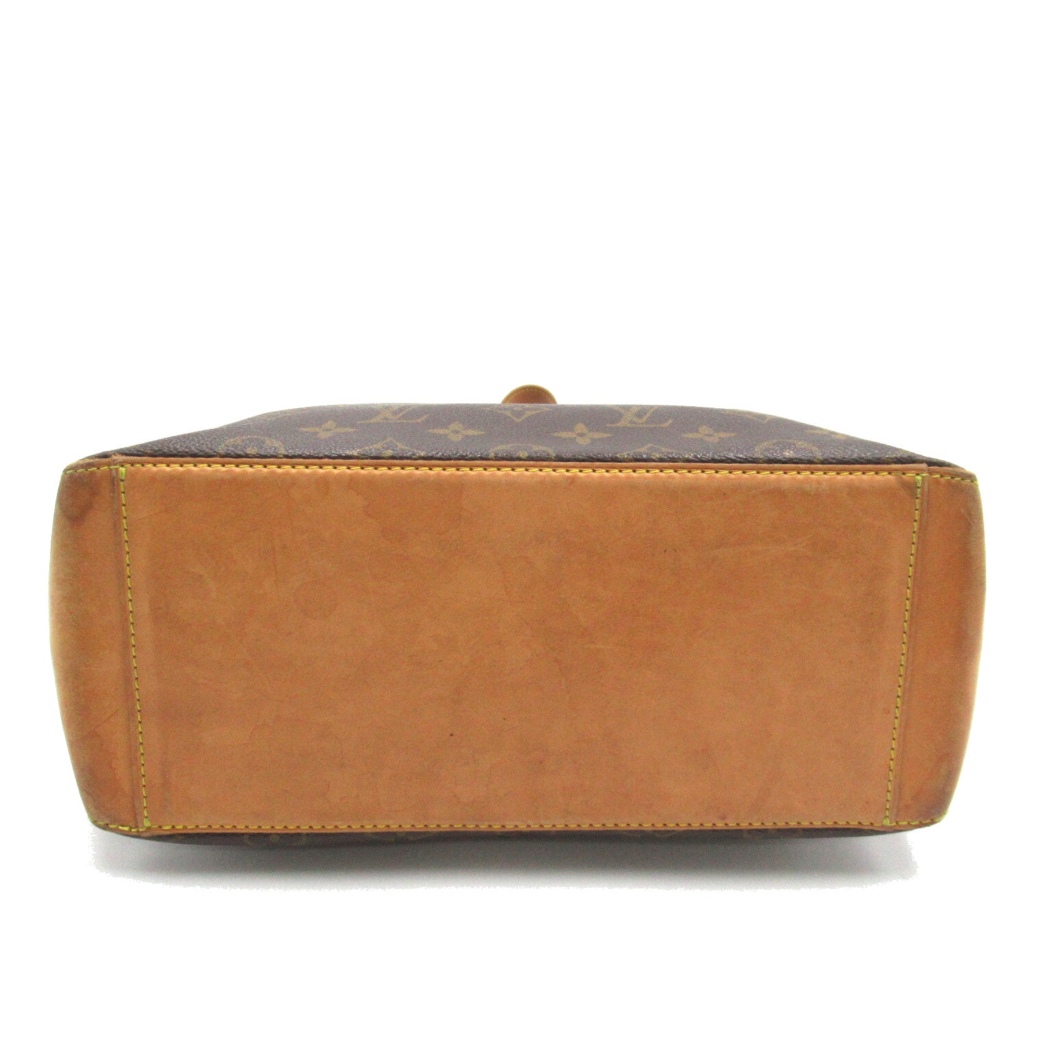 LOUIS VUITTON 【激減優惠】Monogram Cabas Piano金扣手挽袋啡色