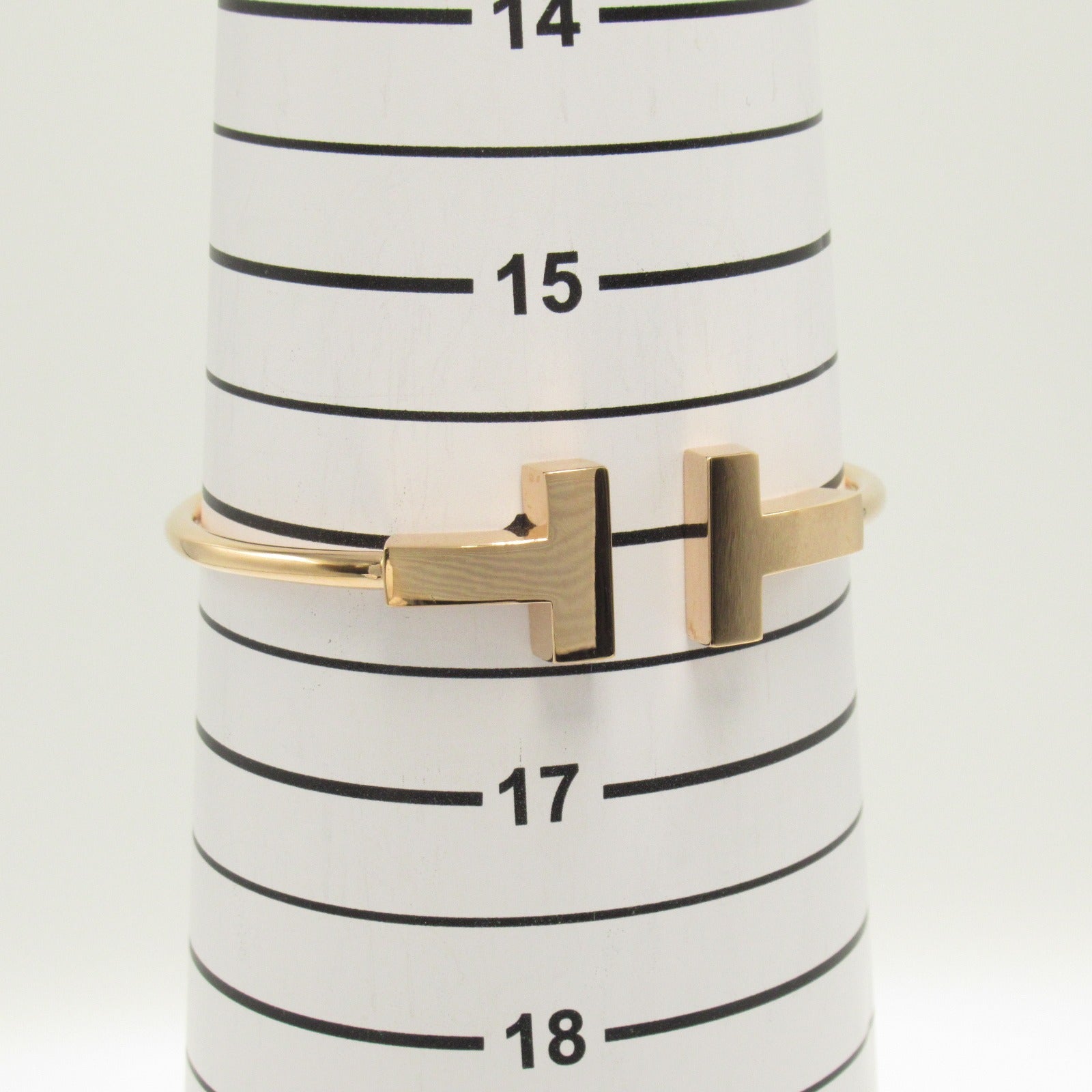 TIFFANY＆CO 18K玫瑰金T Wire Bracelet手鐲