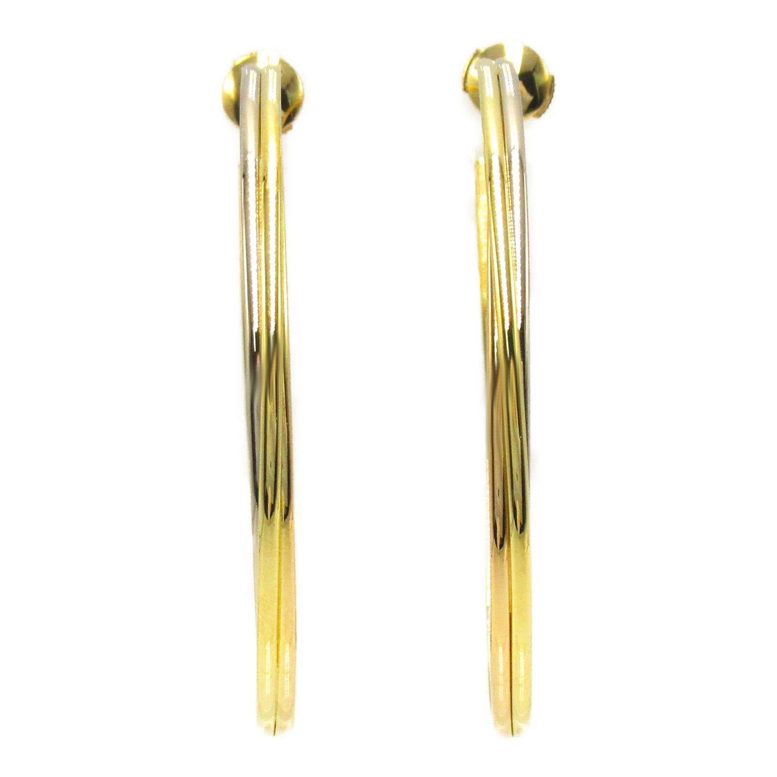 CARTIER 【激減優惠】18K黃金/白金/玫瑰金Trinity Earrings耳環