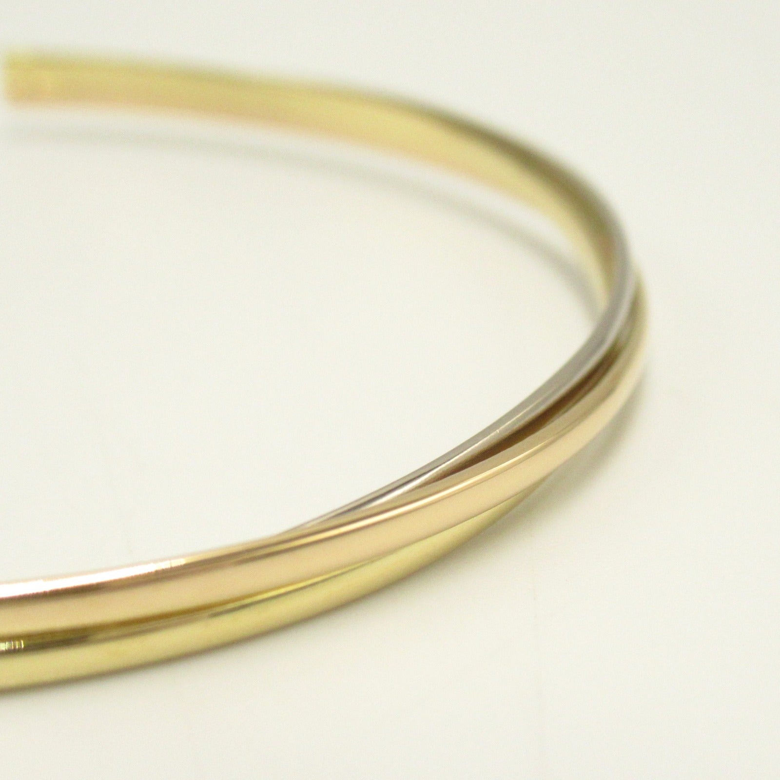 CARTIER 【激減優惠】18K黃金/白金/玫瑰金Trinity Earrings耳環