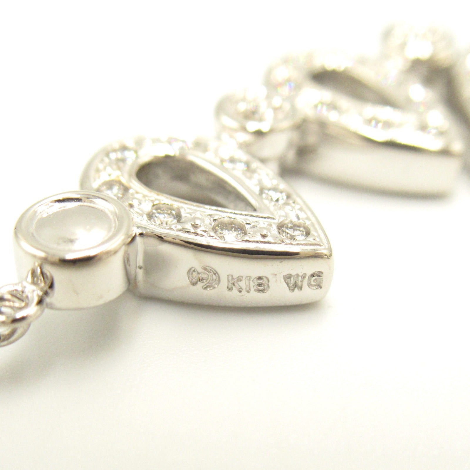 TASAKI 【激減優惠】18K白金Diamond Necklace 0.39ct鑽石項鍊