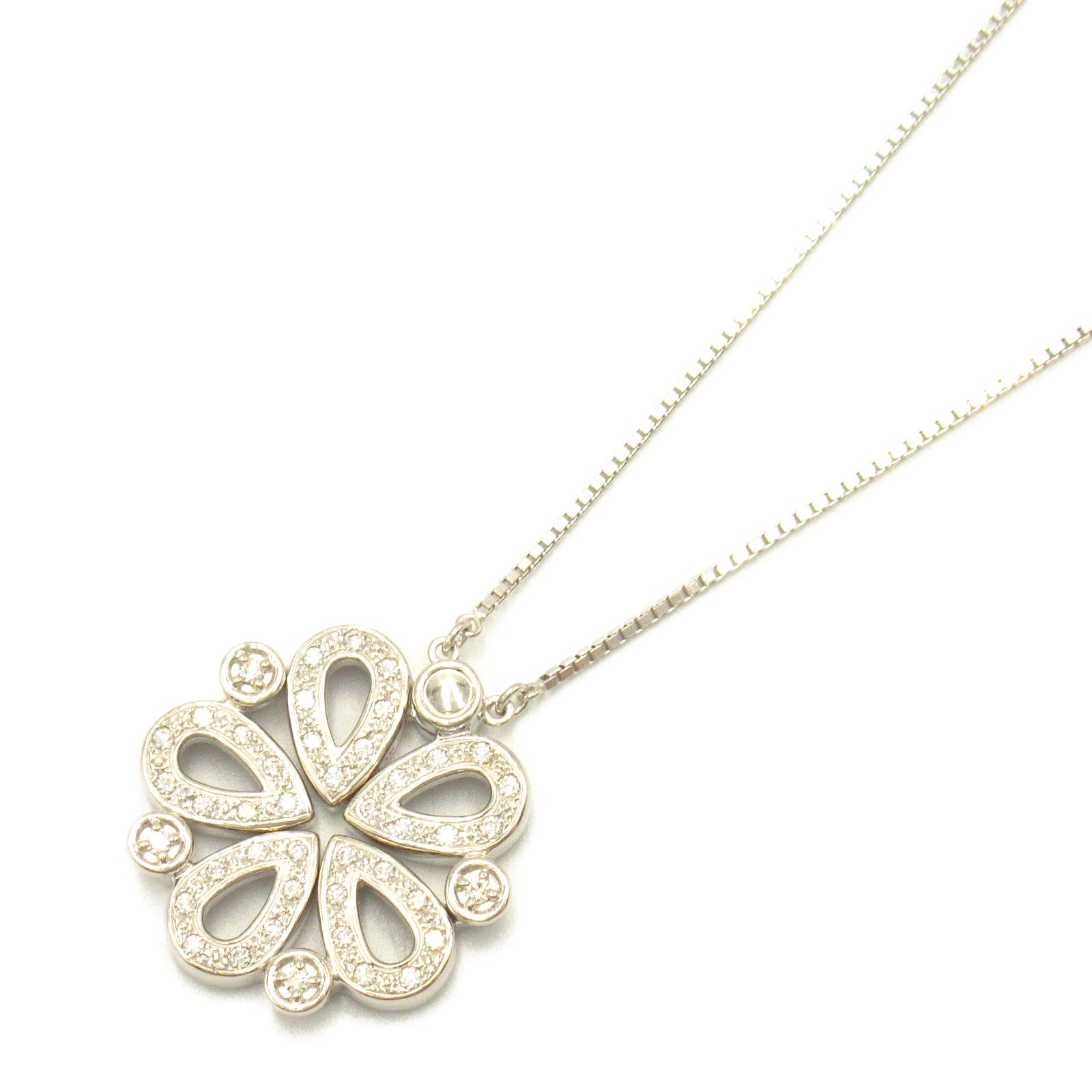 TASAKI 【激減優惠】18K白金Diamond Necklace 0.39ct鑽石項鍊