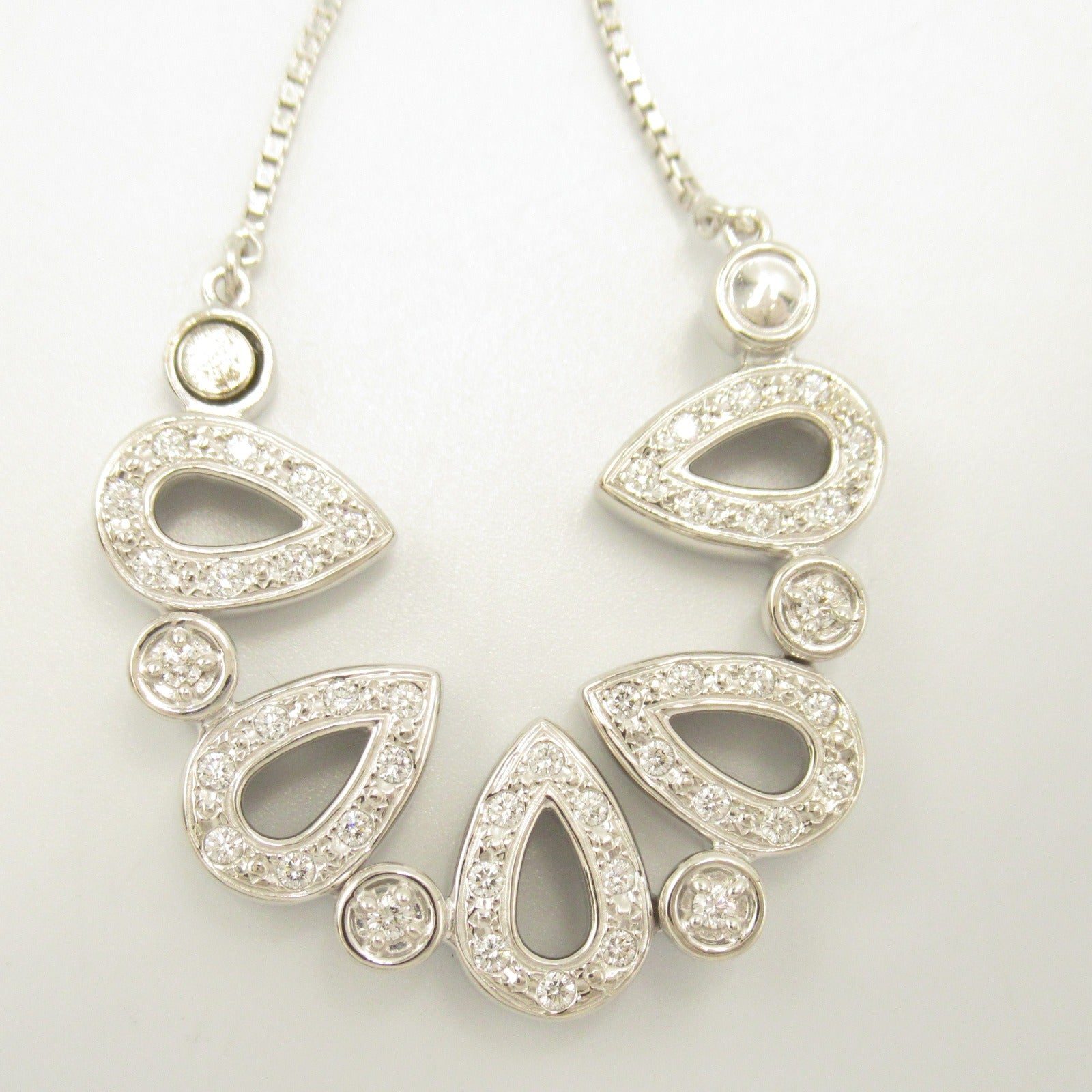 TASAKI 【激減優惠】18K白金Diamond Necklace 0.39ct鑽石項鍊