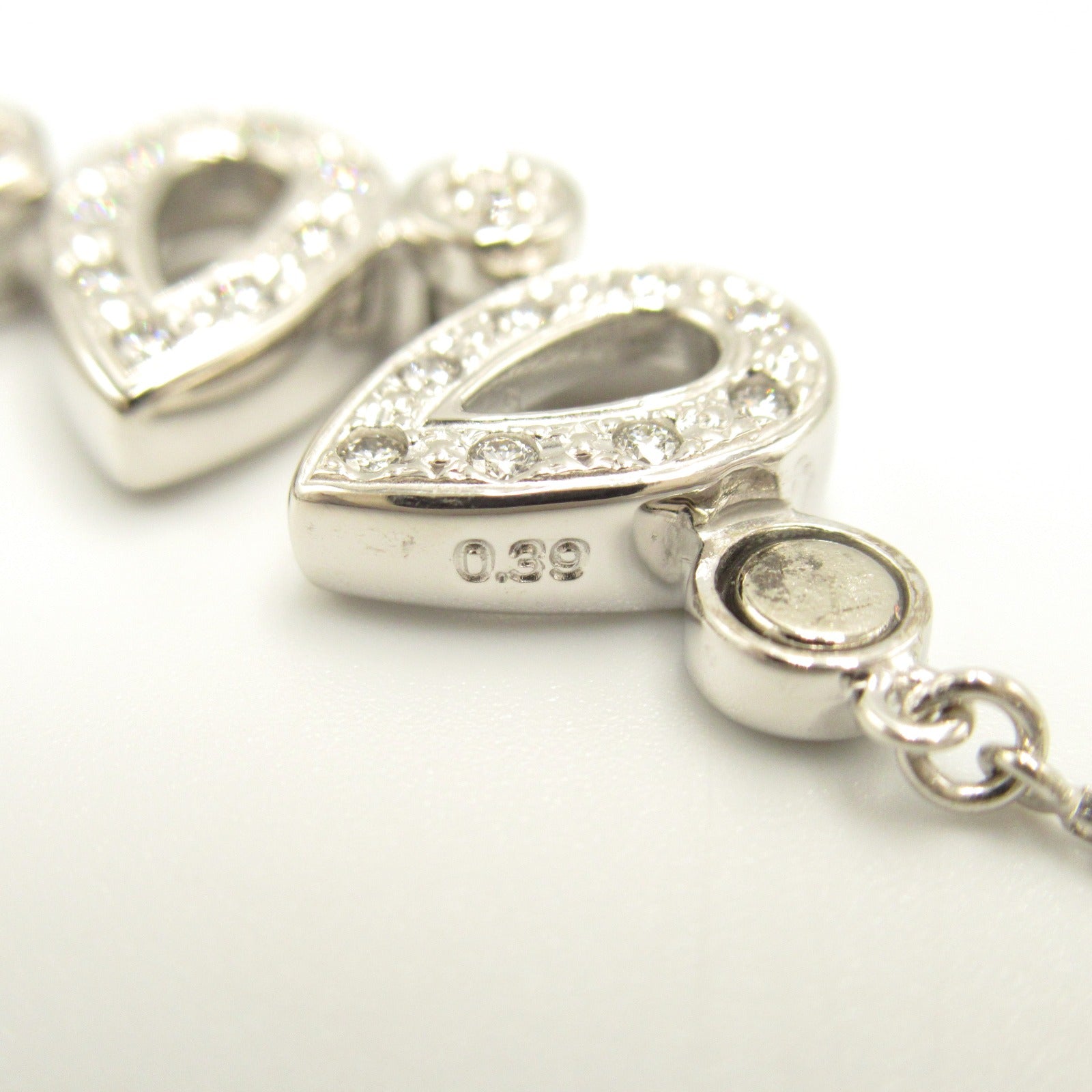 TASAKI 【激減優惠】18K白金Diamond Necklace 0.39ct鑽石項鍊