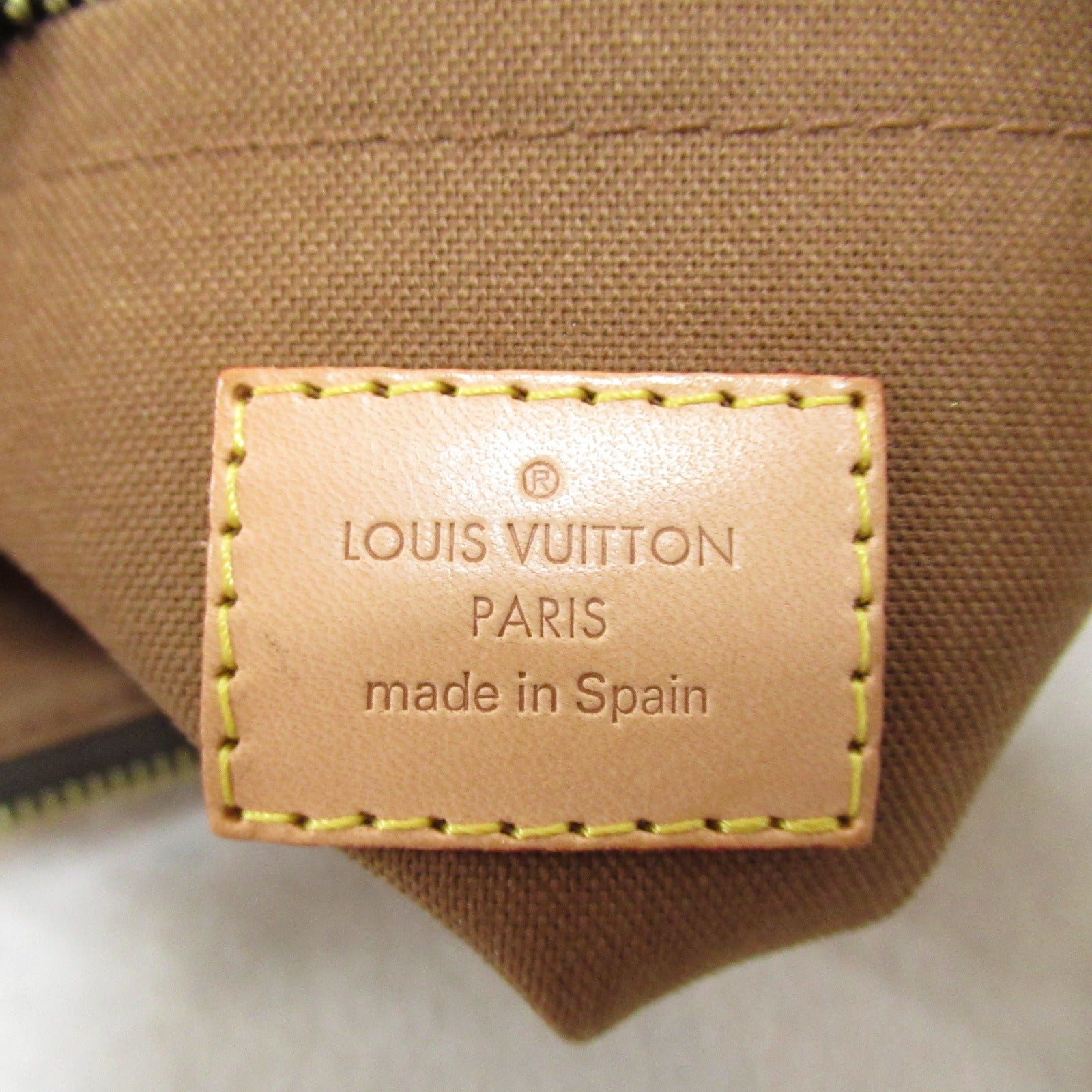 LOUIS VUITTON Monogram Odeon PM金扣肩背袋啡色