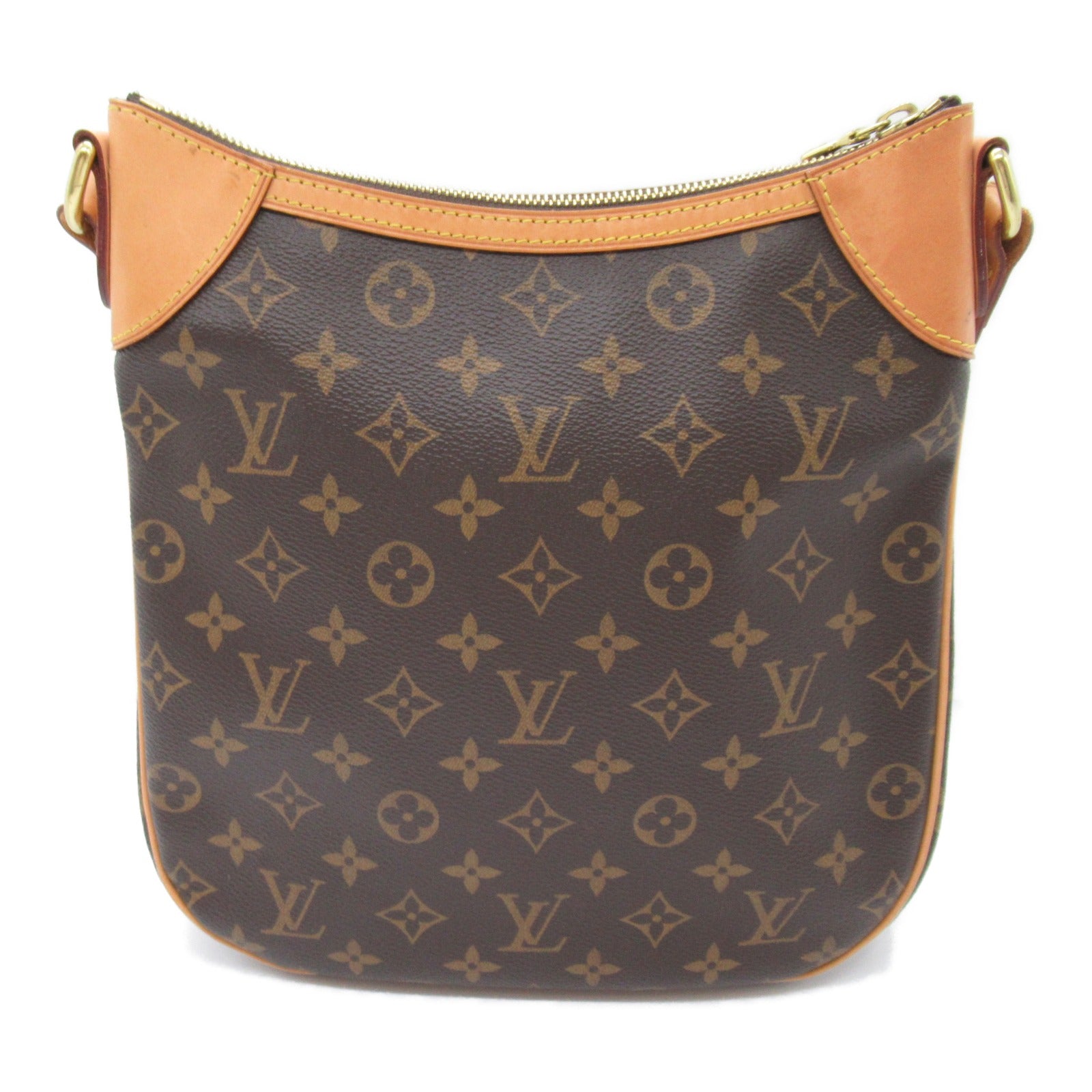 LOUIS VUITTON 【激減優惠】Monogram Odeon PM金扣肩背袋啡色