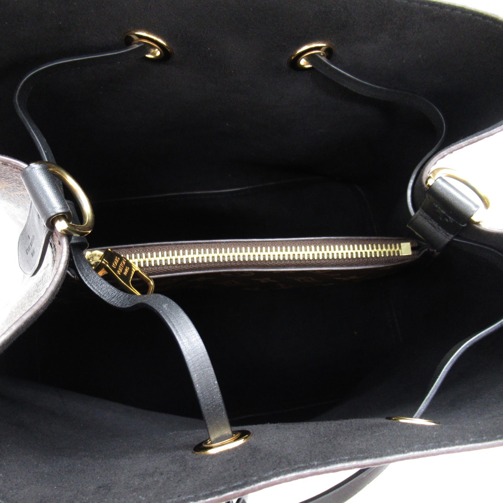 LOUIS VUITTON Monogram Neo Noe MM金扣肩背袋啡色