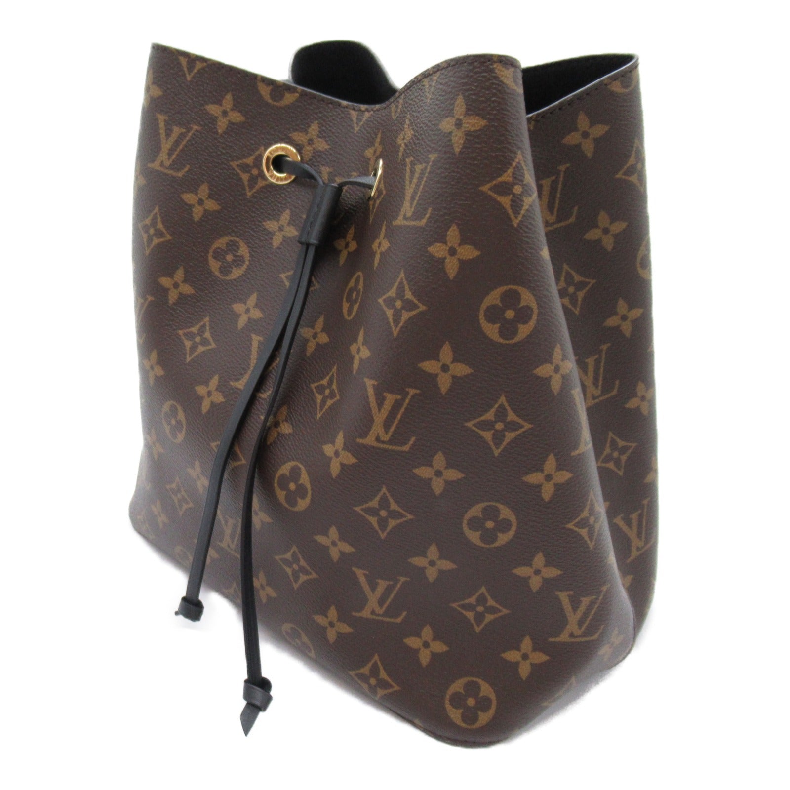 LOUIS VUITTON Monogram Neo Noe MM金扣肩背袋啡色
