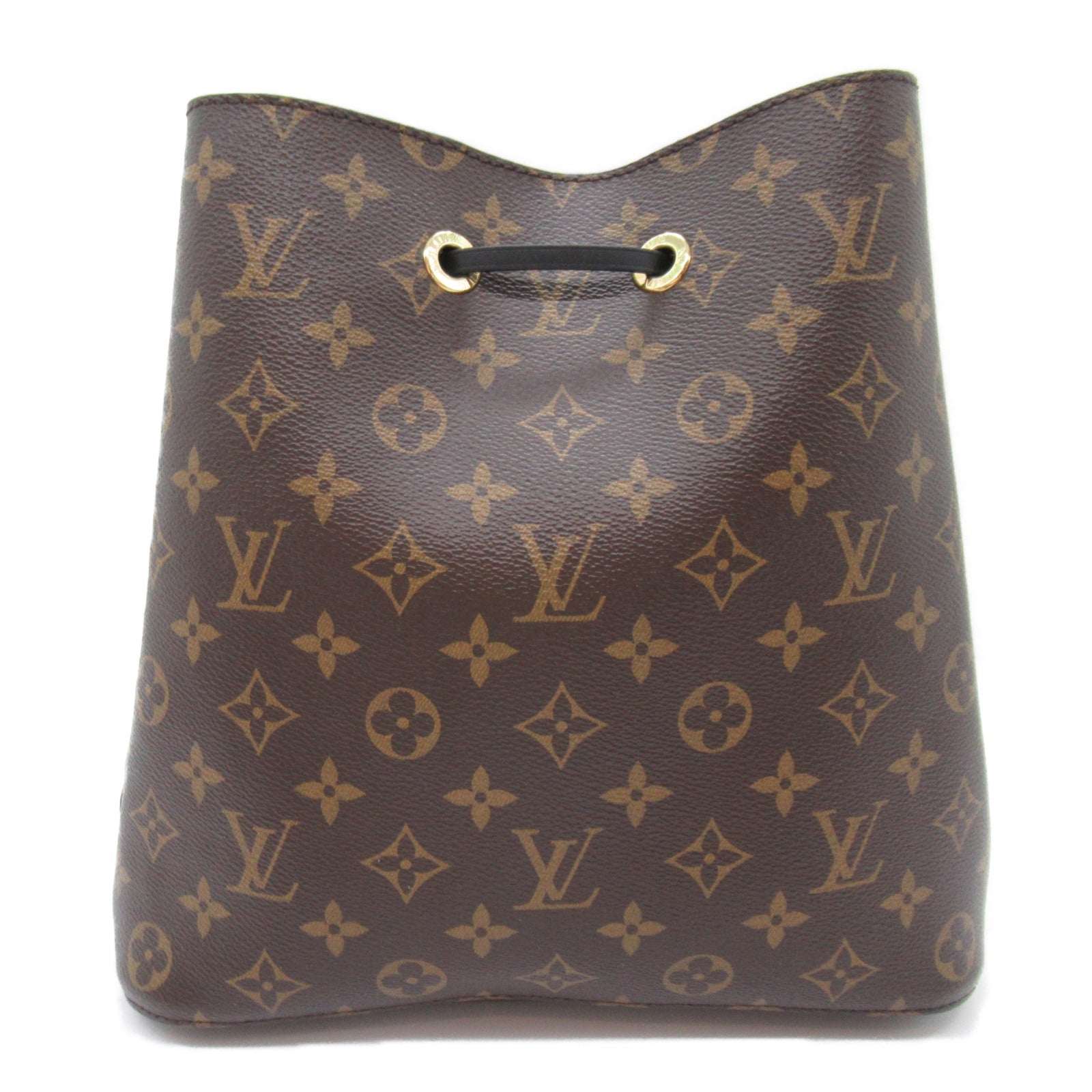 LOUIS VUITTON Monogram Neo Noe MM金扣肩背袋啡色