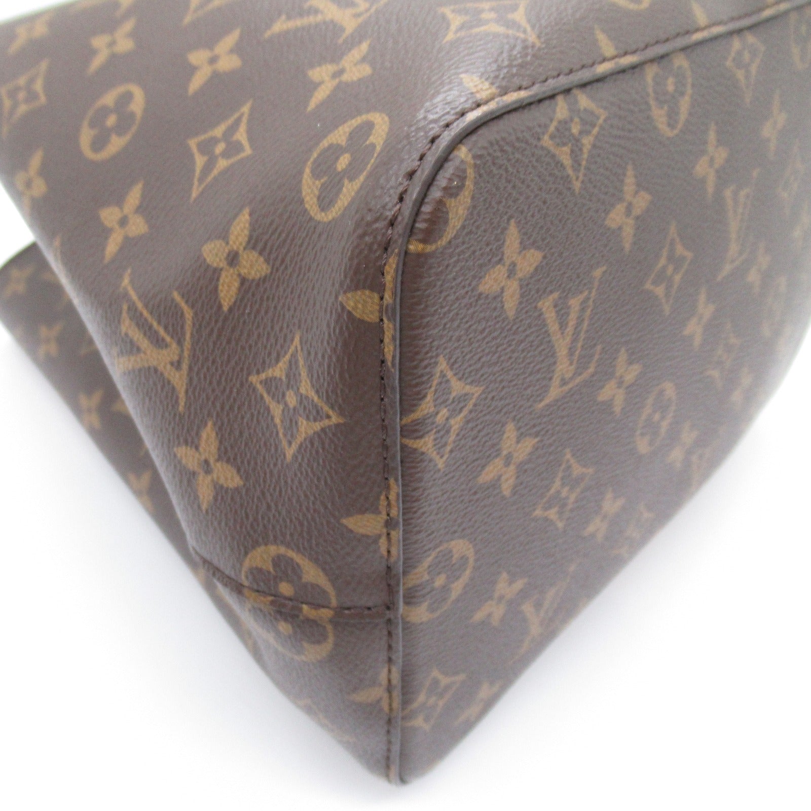 LOUIS VUITTON Monogram Neo Noe MM金扣肩背袋啡色
