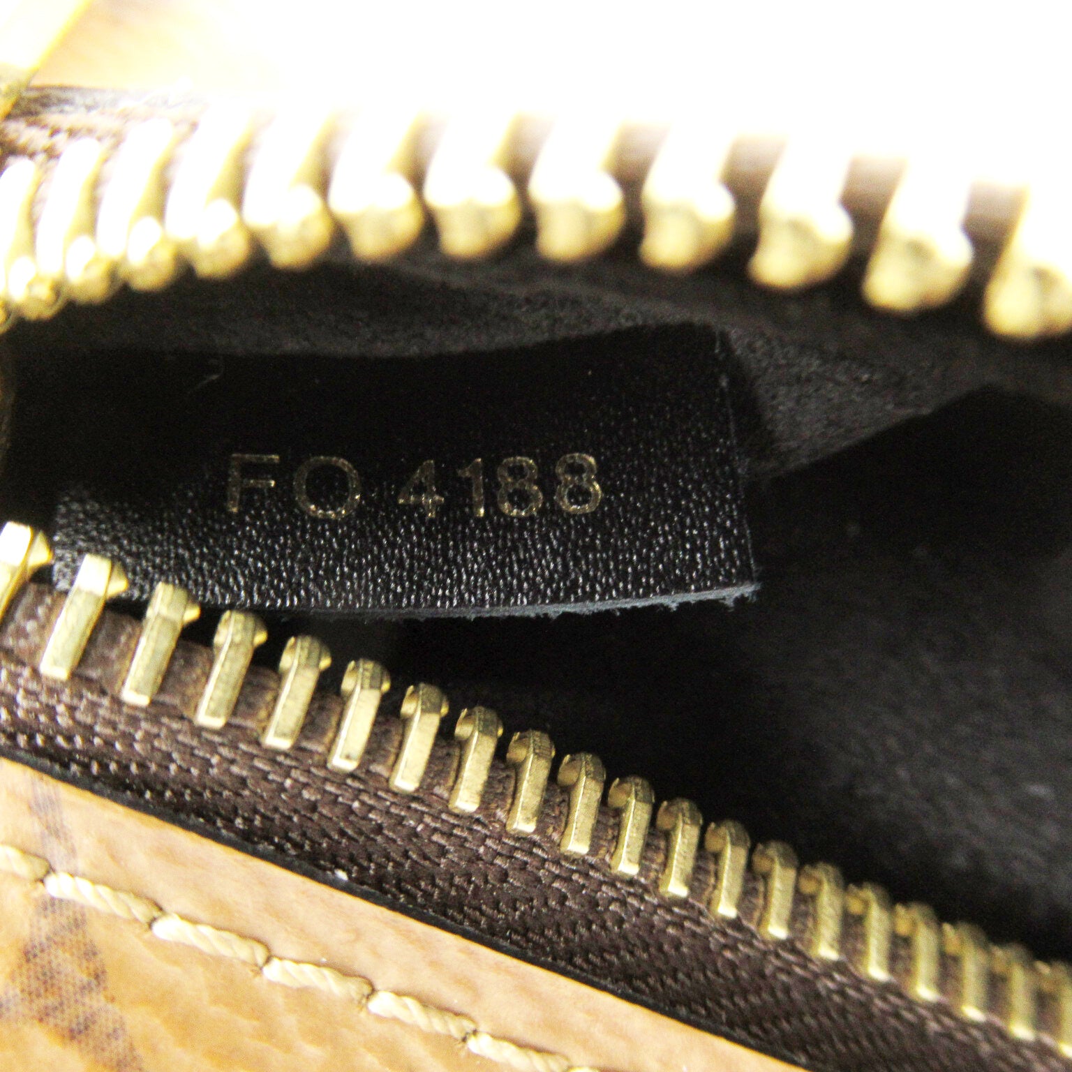 LOUIS VUITTON Monogram Reverse Pochette Métis金扣手挽肩背兩用袋啡色