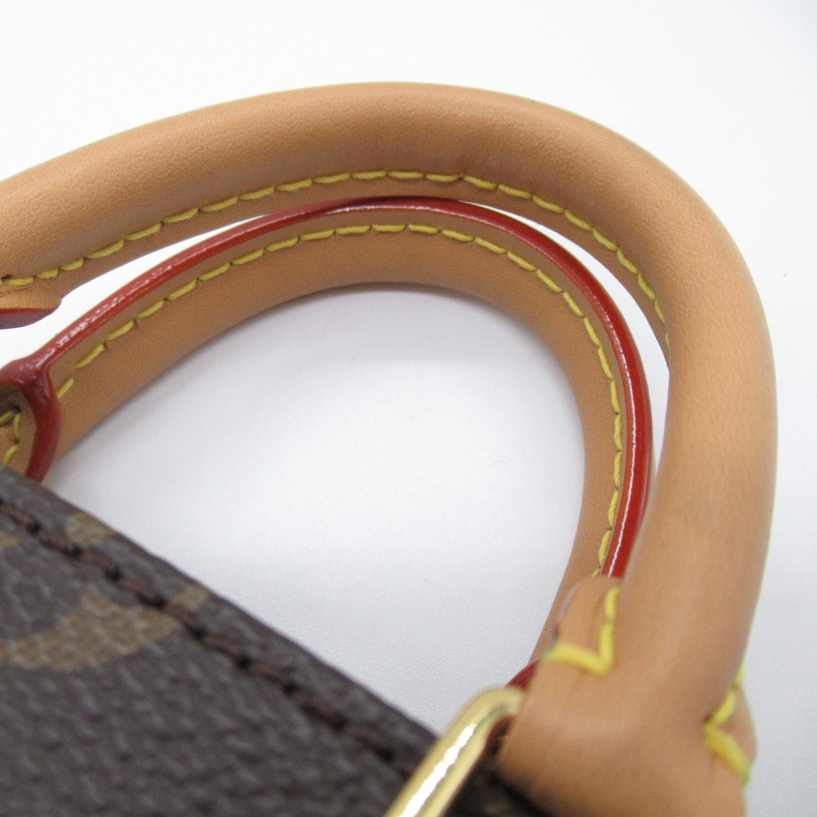 LOUIS VUITTON 【激減優惠】Monogram Petit Sac Plat金扣手挽肩背兩用袋啡色