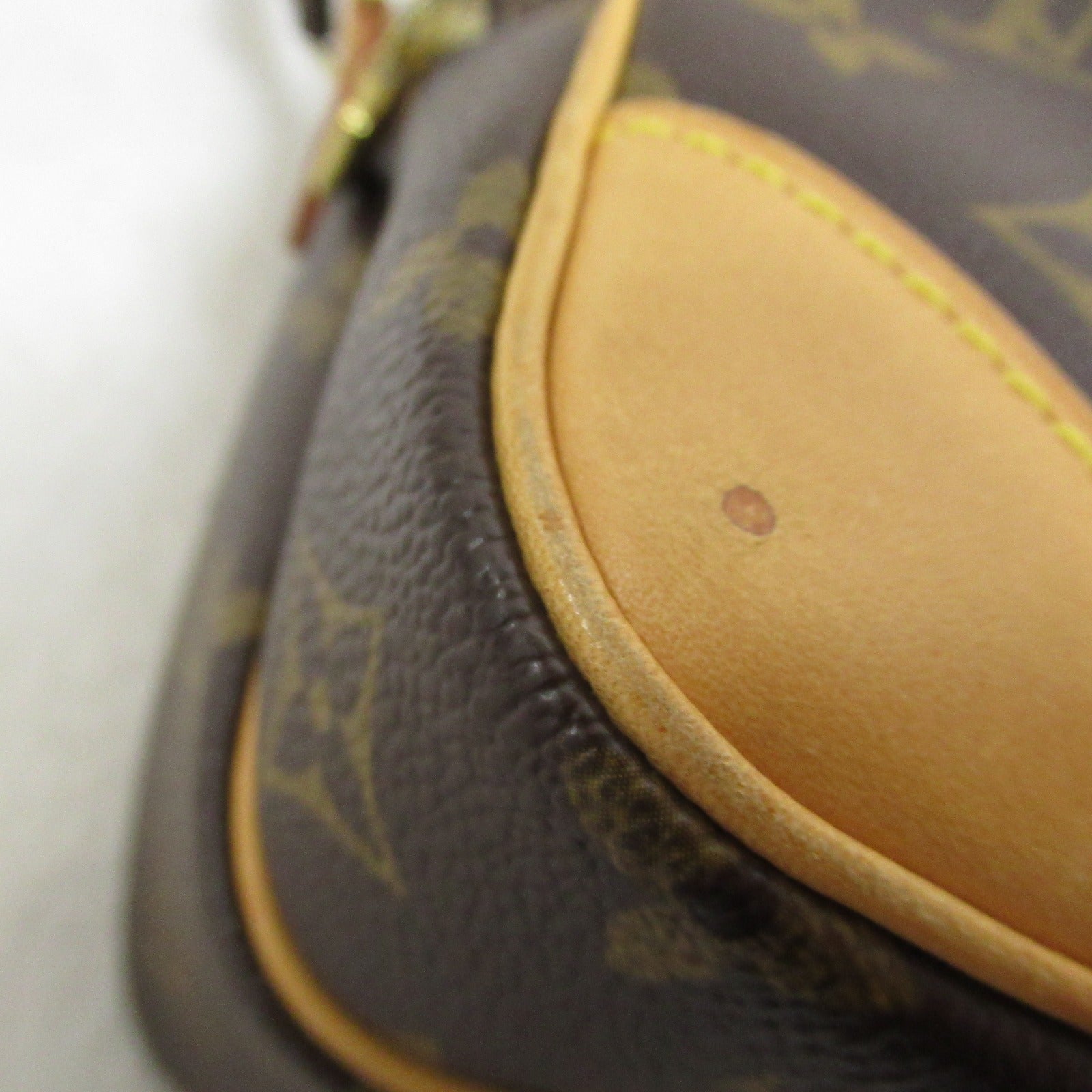 LOUIS VUITTON Monogram Amazon金扣肩背袋啡色