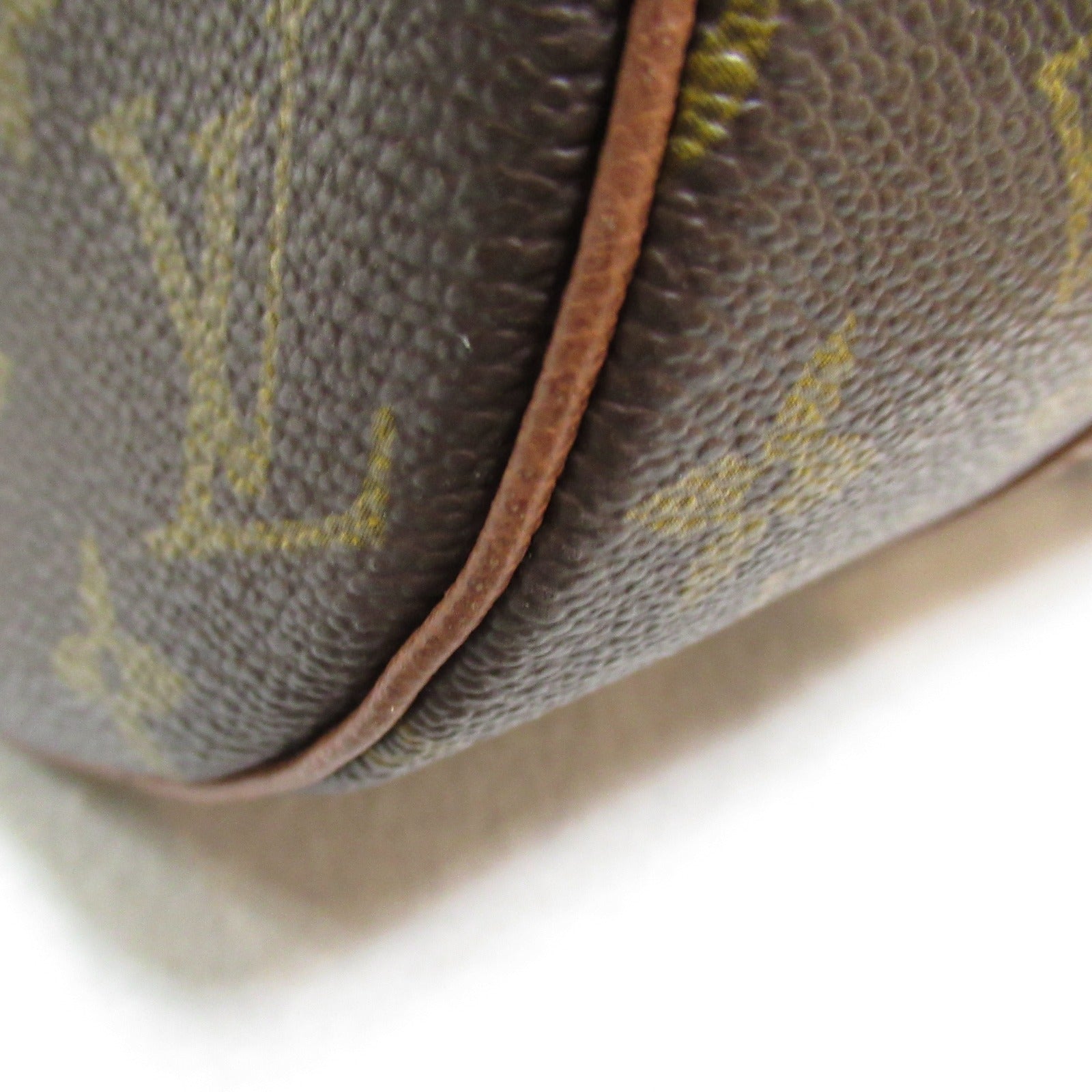 LOUIS VUITTON Monogram Old Papillon GM金扣手挽袋啡色