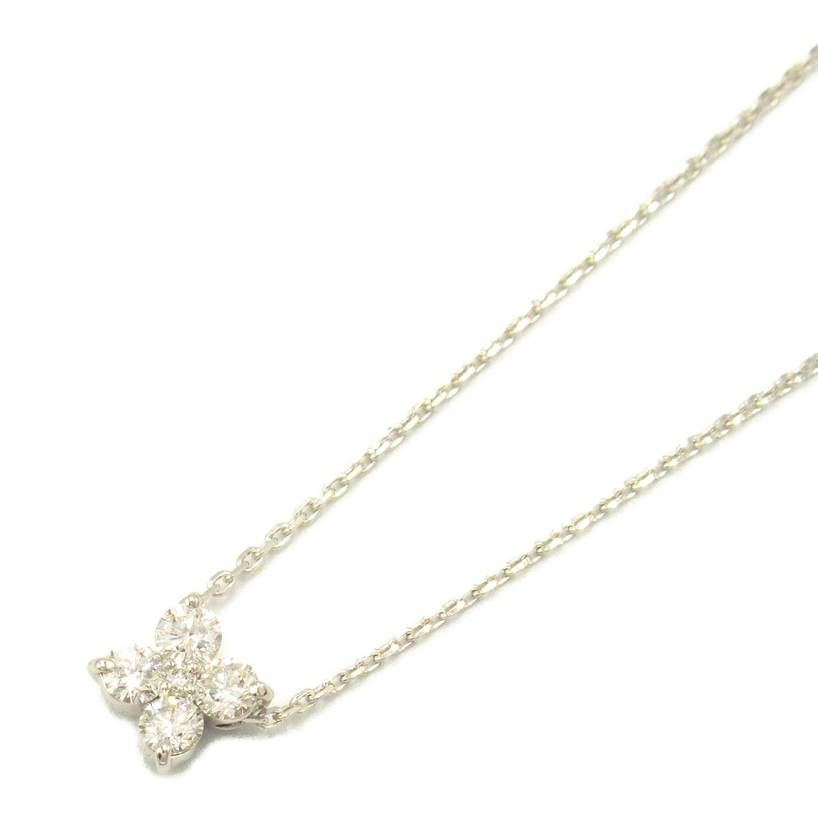 Ponte Vecchio 18K白金Diamond Necklace 0.50ct鑽石項鍊