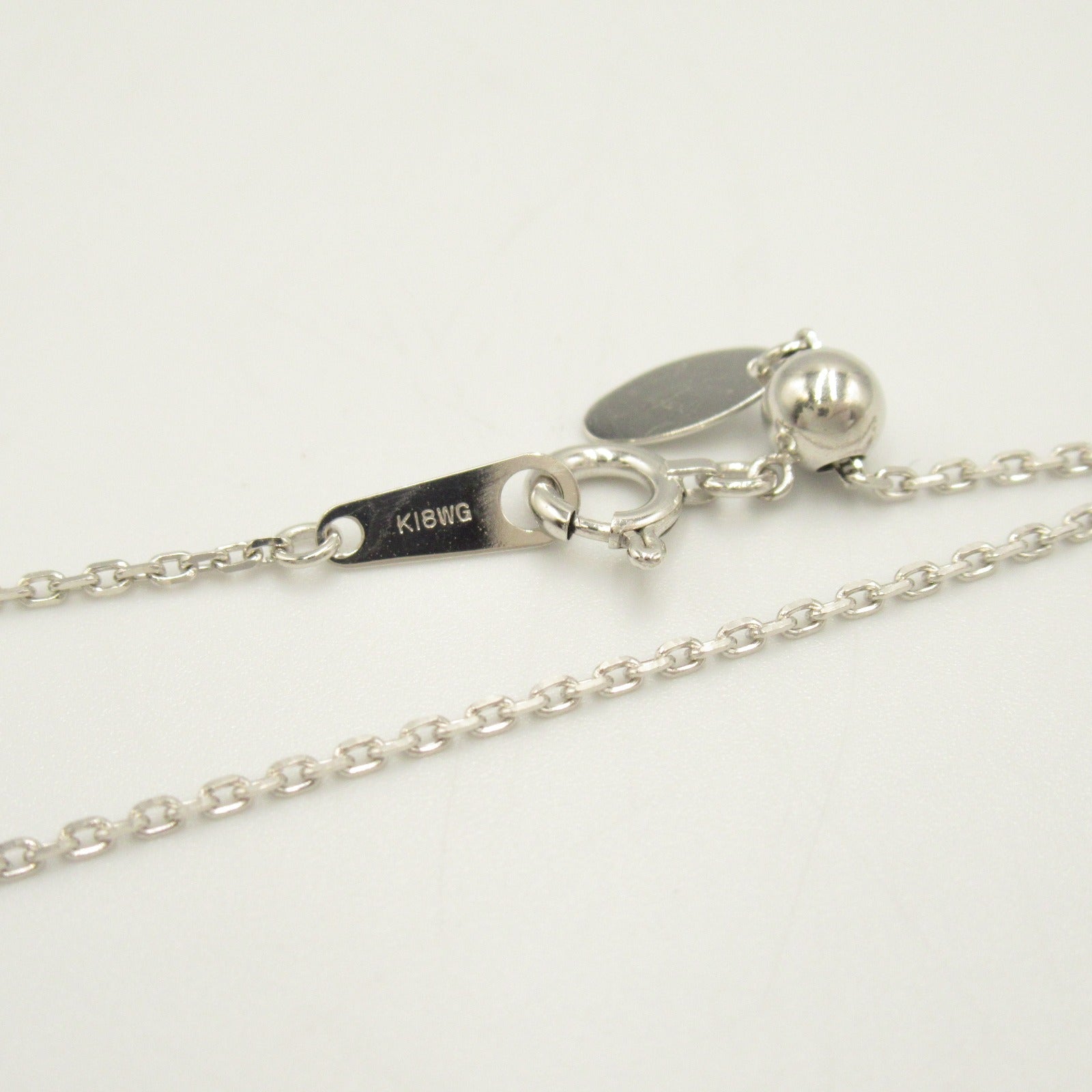 Ponte Vecchio 18K白金Diamond Necklace 0.50ct鑽石項鍊