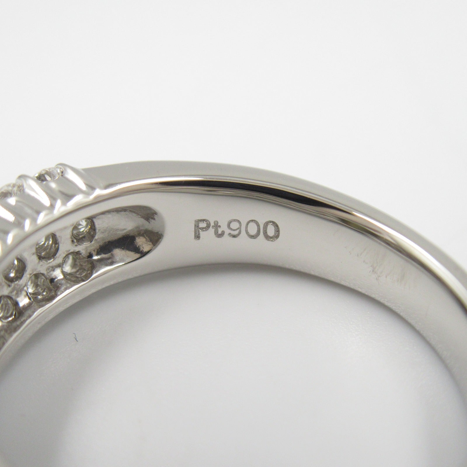 JEWELRY PT900鉑金Alexandrite/Diamond Ring紫翠玉/鑽石戒指US#6.25